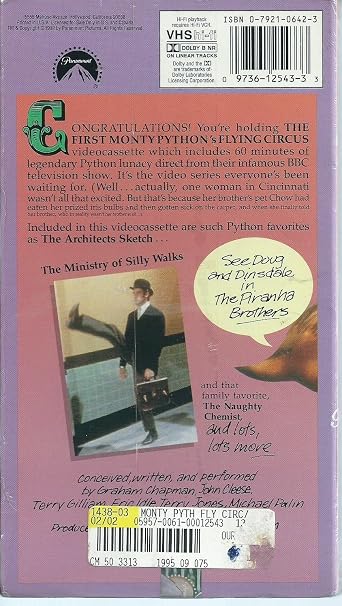 First Monty Pythons Flying Circus [VHS 