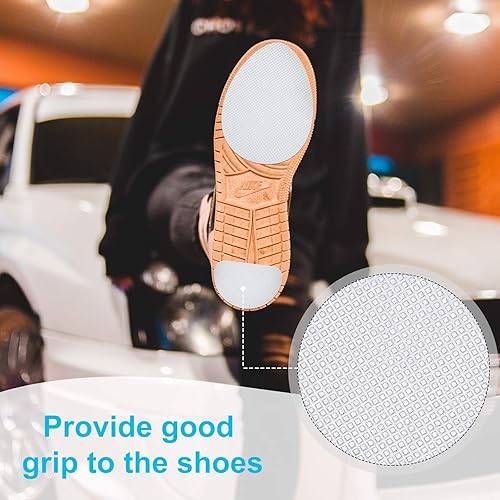 Miniatura 7 de 16 almohadillas antideslizantes para zapatos, autoadhesivas, almohadillas antideslizantes para zapatos, reducción de ruido, almohadilla para