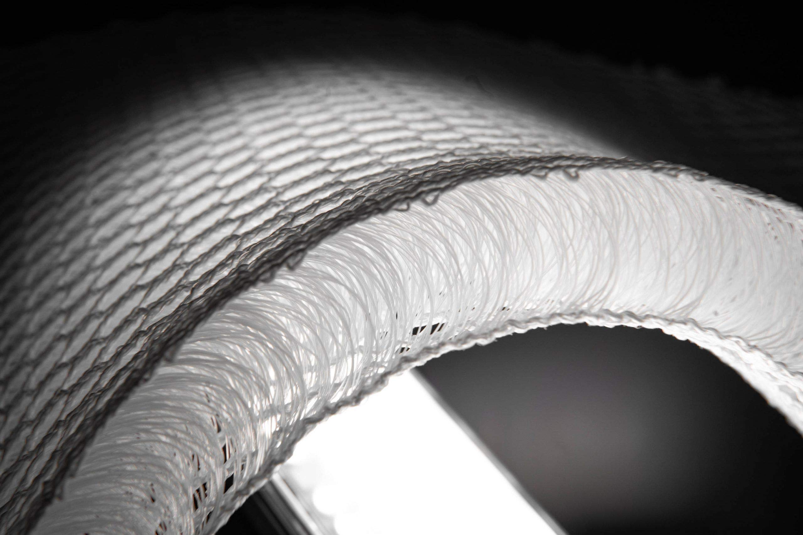 Airflow Plus Base de colchón de 20mm 3D Mesh - Colchón de protección a Medida - Tejido Espaciador Transpirable para la ventilación del colchón (160cm x 210cm)