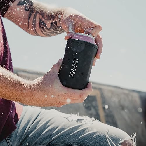 Miniatura 8 de Hopsulator DUO - Enfriador de latas 2 en 1, enfriador de latas de 12 onzas, hace que las latas regulares funcionen como un vaso (color denim)