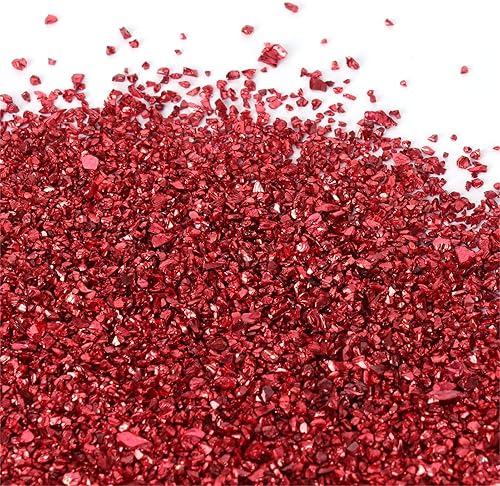 Miniatura 6 de Vidrio triturado, relleno de resina, chips de vidrio irregulares, relleno de vidrio triturado, purpurina para arte de uñas, decoración de jarrón