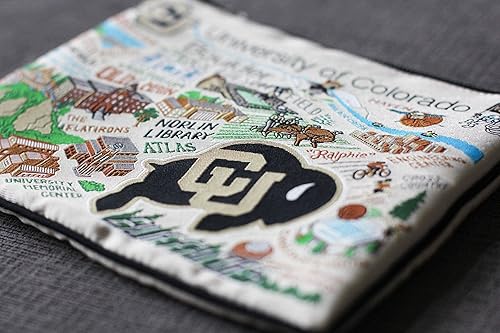 Miniatura 3 de Catstudio Bolsa con cremallera, bolsa de aseo de viaje Boulder de la Universidad de Colorado, 5 x 7, bolsa de maquillaje ideal, bolsa de golosinas