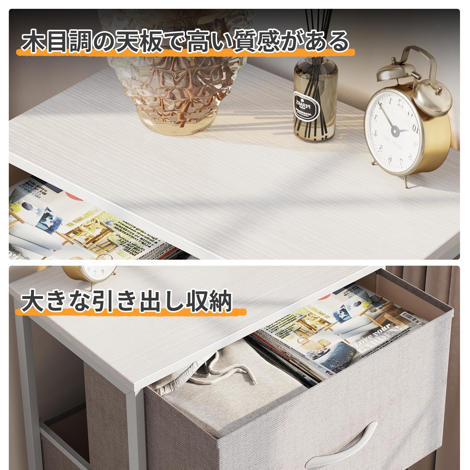 Amazon｜KKL チェスト タンス 収納ケース 衣類収納 引き出し リビング