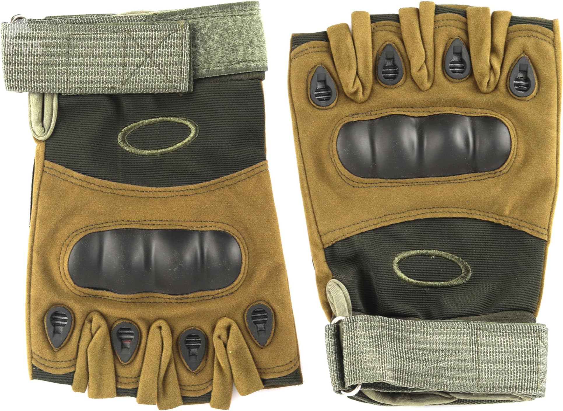NIRVA WITH DEVICE OF WOMEN PICTURE Tactical Half Finger Gloves for Sports,Hiking,Cyclling,Travelling,Camping,Outdoor (Size XL)