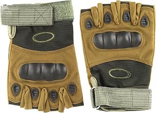 NIRVA WITH DEVICE OF WOMEN PICTURE Tactical Half Finger Gloves for Sports,Hiking,Cyclling,Travelling,Camping,Outdoor (Size... Price In India