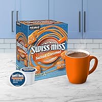 Vista 8 de Swiss Miss Chocolate Caliente con Caramelo Salado, Cápsulas Keurig de una sola porción, 22 unidades (Paquetes de 4)