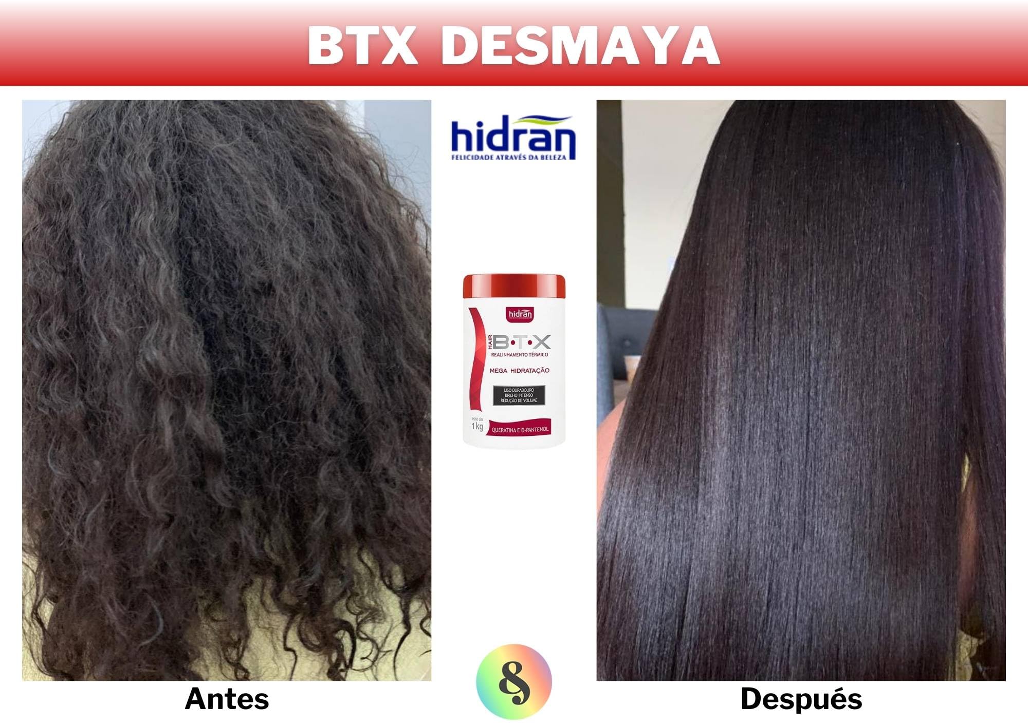 Kit Lifting Hidran BTX Desmaya Cabello 2 productos