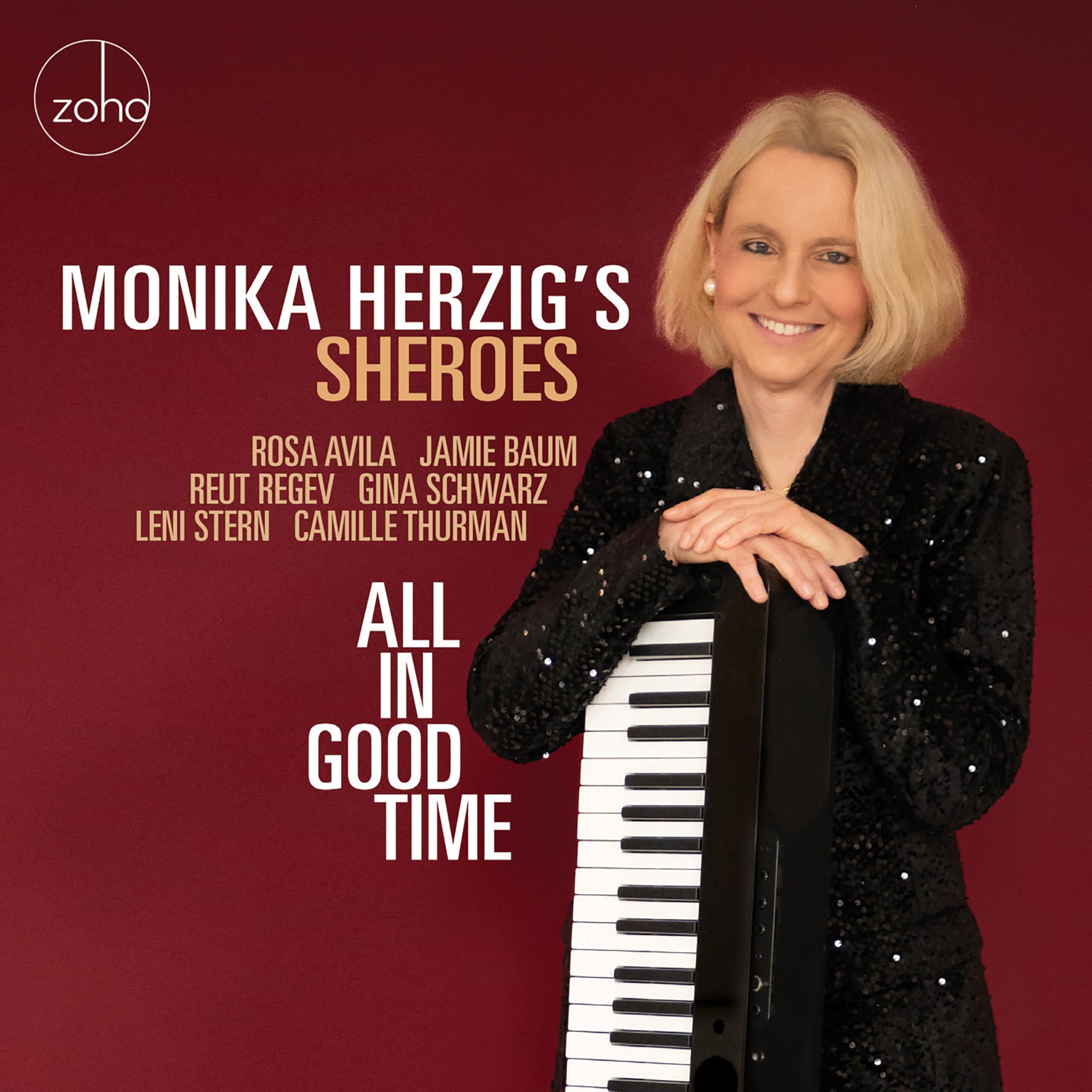 Monika Herzig's Sheroes All In Good Time CD New 880956240428