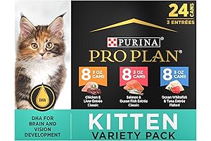 Friskie's High Protein Wet Kitten Food Variety