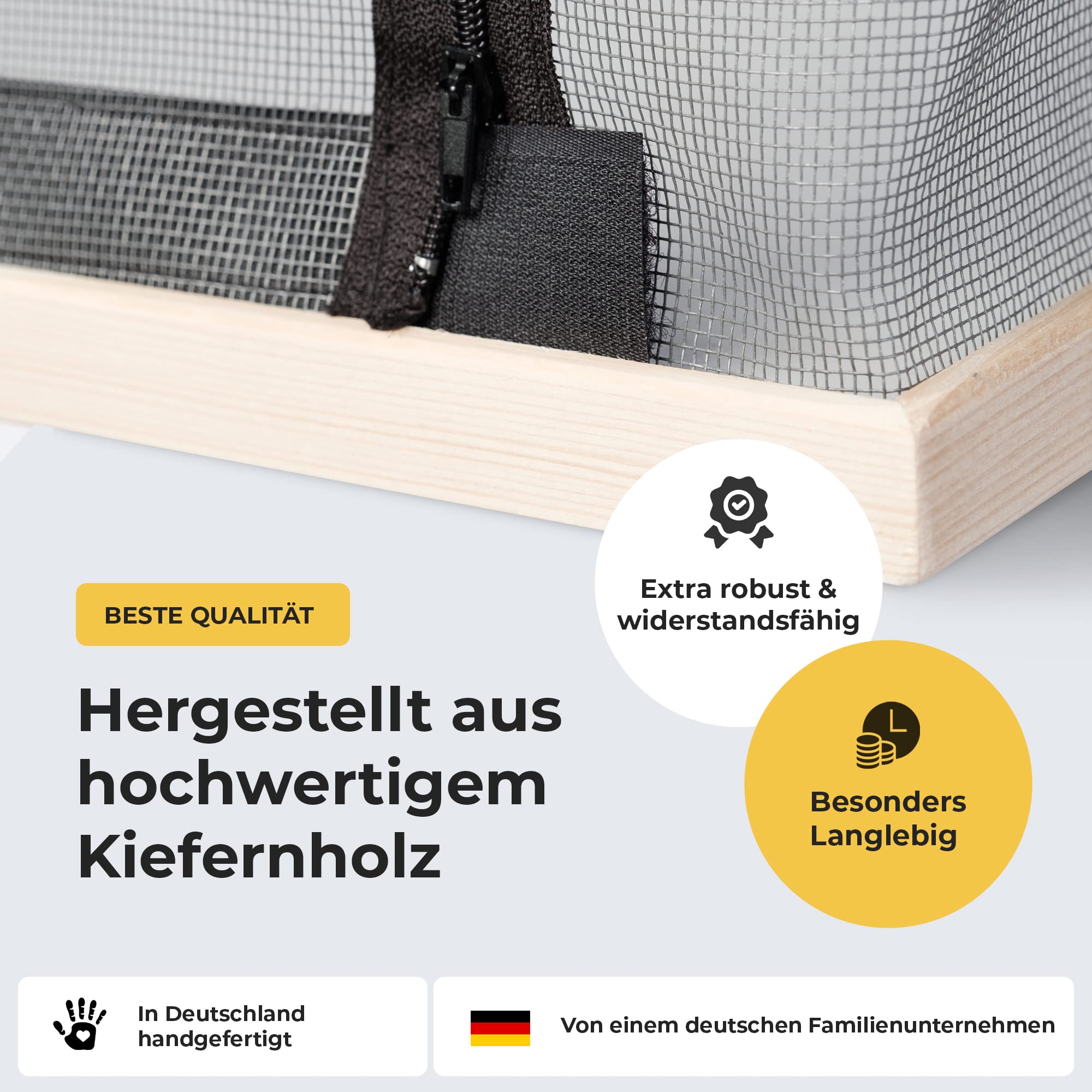 L.E.W hängender Reifeschrank – klappbare Reifekammer aus Holz für Wurst, Fleisch, Käse & Fisch – platzsparend zum Aufhängen