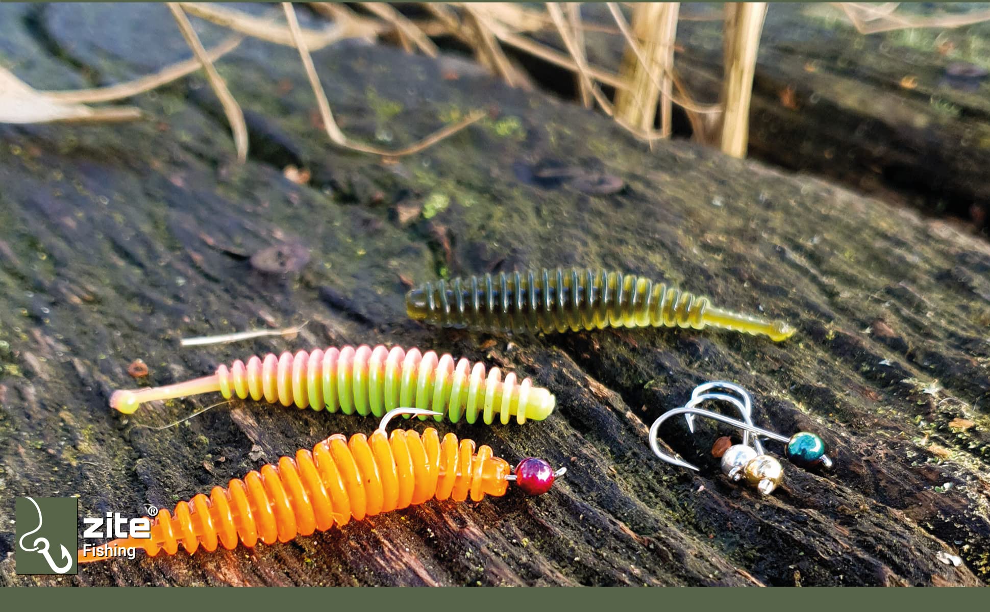 Zite Fishing - Set di micro perle di tungsteno, con ganci per trota, con testa di tungsteno, 0,3 – 1,2 g, 27 pezzi in scatola