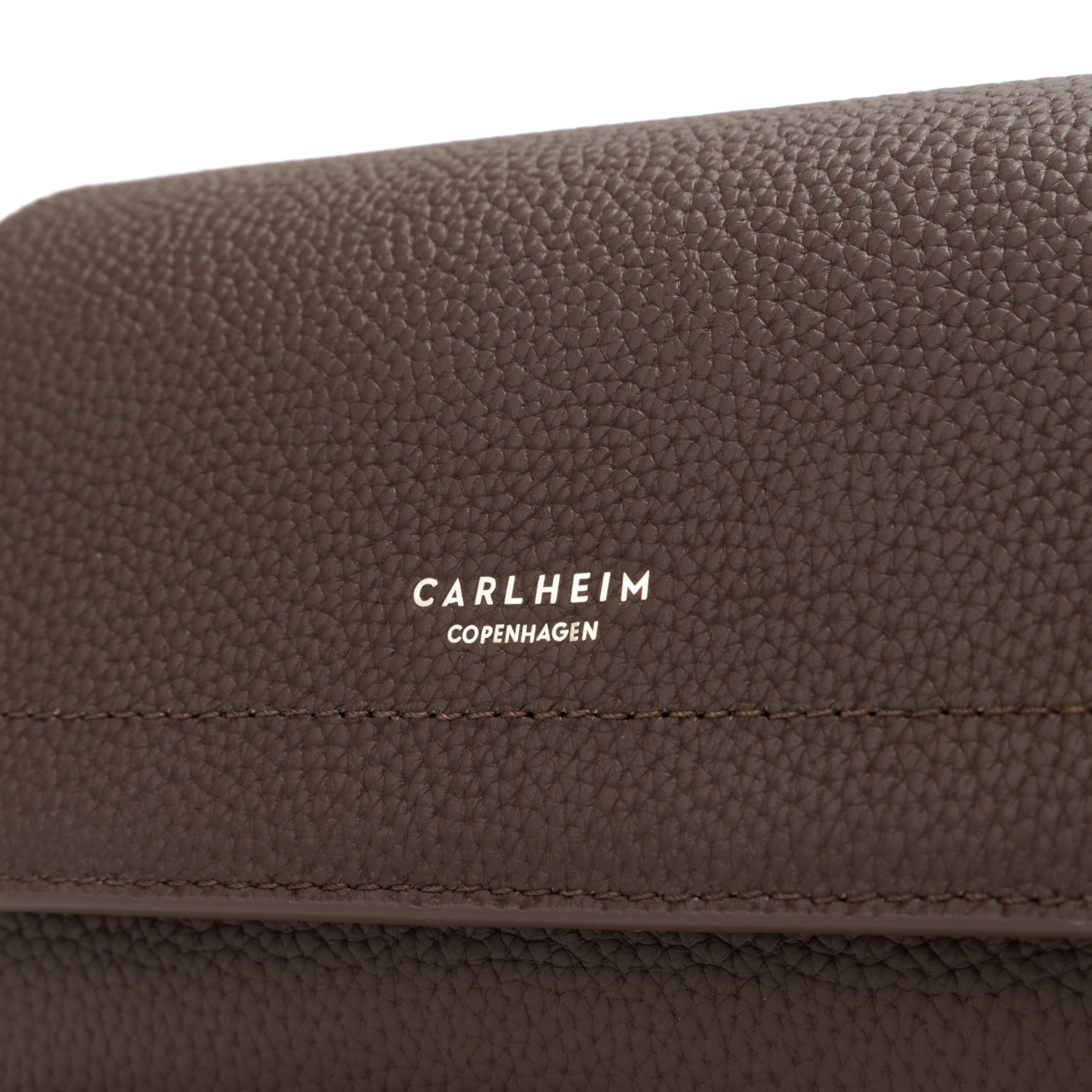 Carlheim, Gotland Genuine Leather collection, Scarlett Genuine Leather Handbag (Brown)