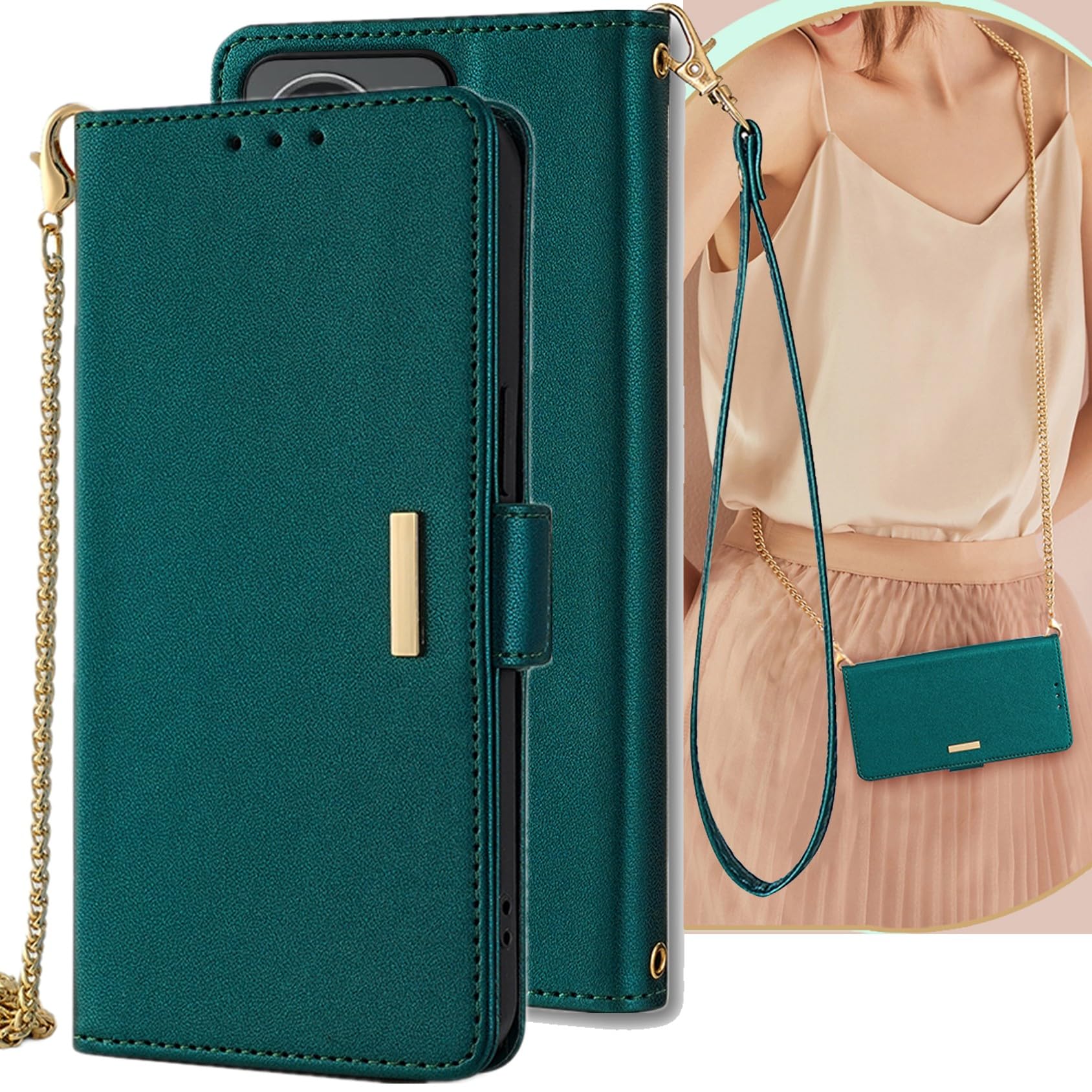 Amazon.co.jp: Oppo Reno11 A ケース 手帳型 ショルダーケース 通用  