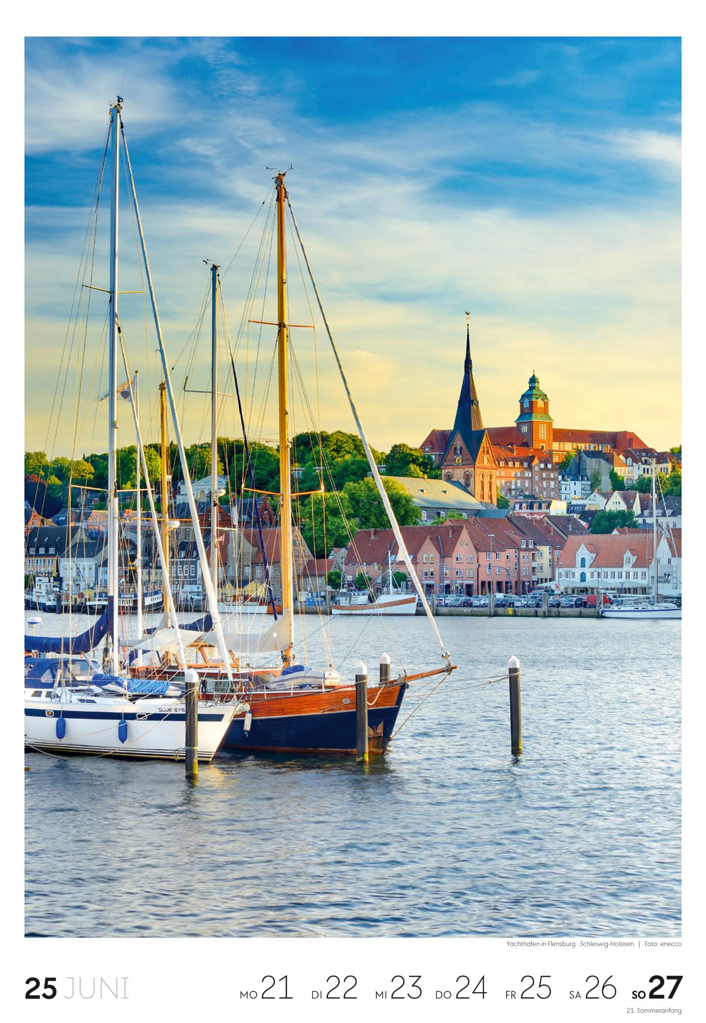 Küste Wochenkalender 2027: Meeres-Kalender mit 53 großformatigen Bildern im Hochformat (29x42 cm) | Strände der Ostsee und Nordsee in Deutschland