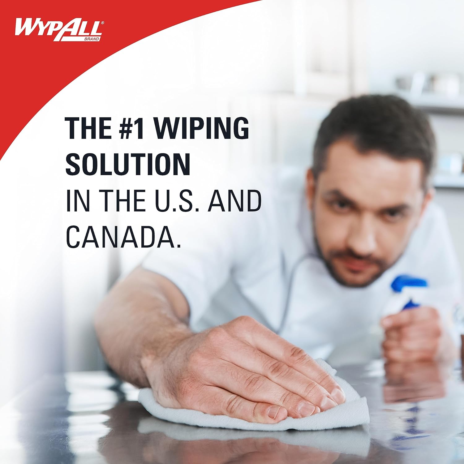 WypAll Heavy-Duty Foodservice Cloths, 12.5 x 23.5, Blue, 100 Sheets/Box