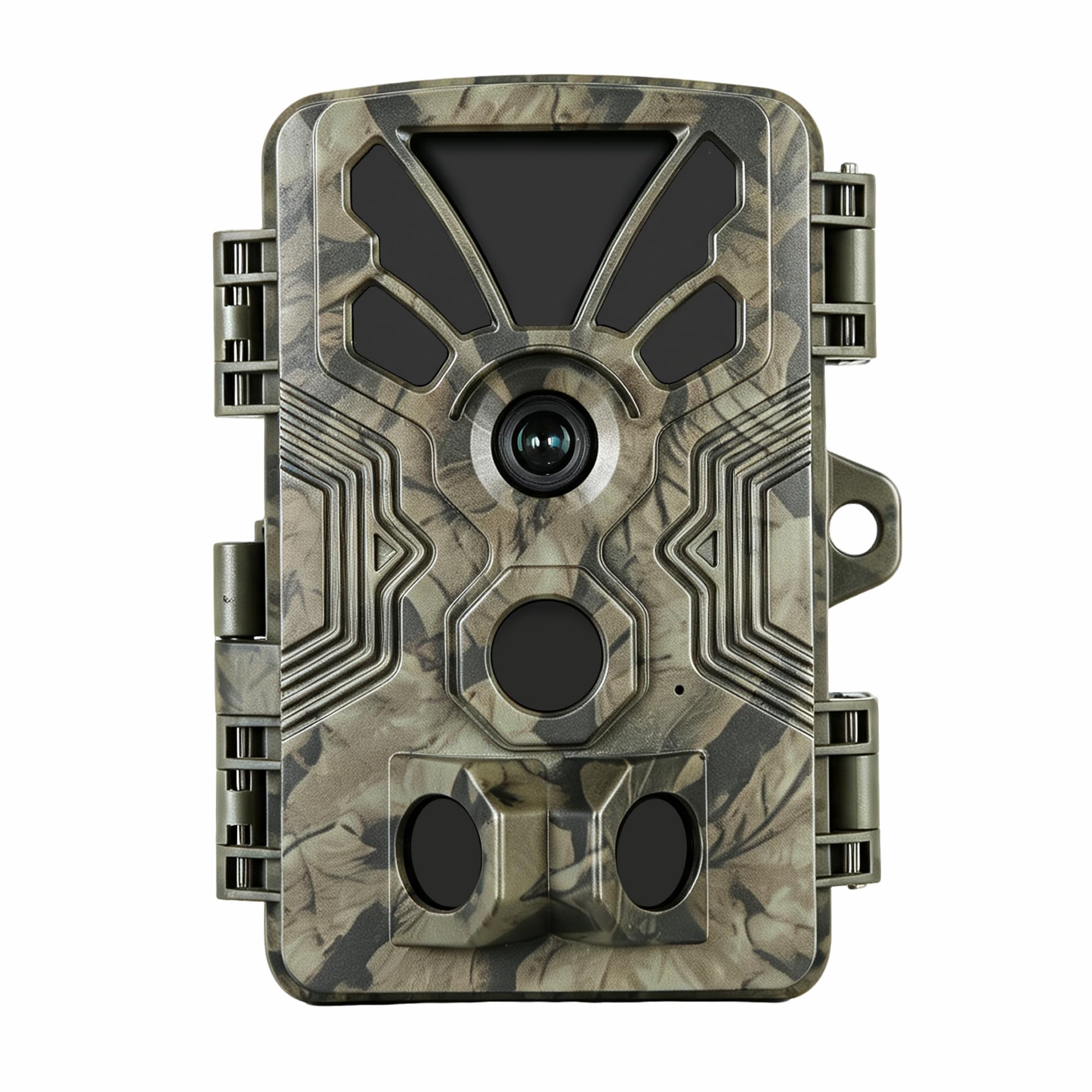 BlazeVideo Wildkamera 64MP 4K mit 0,1s Auslösezeit, 120° PIR-Erfassung, Nachtsicht, wetterfestes Gehäuse, 2,31-Zoll-LCD – Ideal für Tierbeobachtung, Jagd und Grundstücksüberwachung