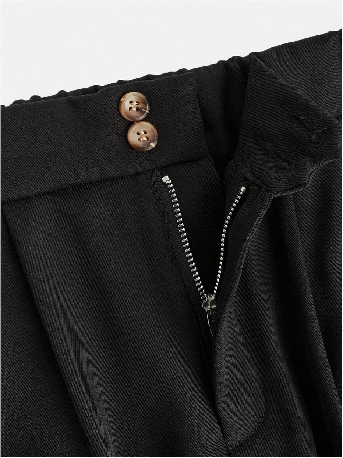 SweatyRocks Girl's Elastic High Waist Wide Leg Pants Loose Long Trousers - Image 3