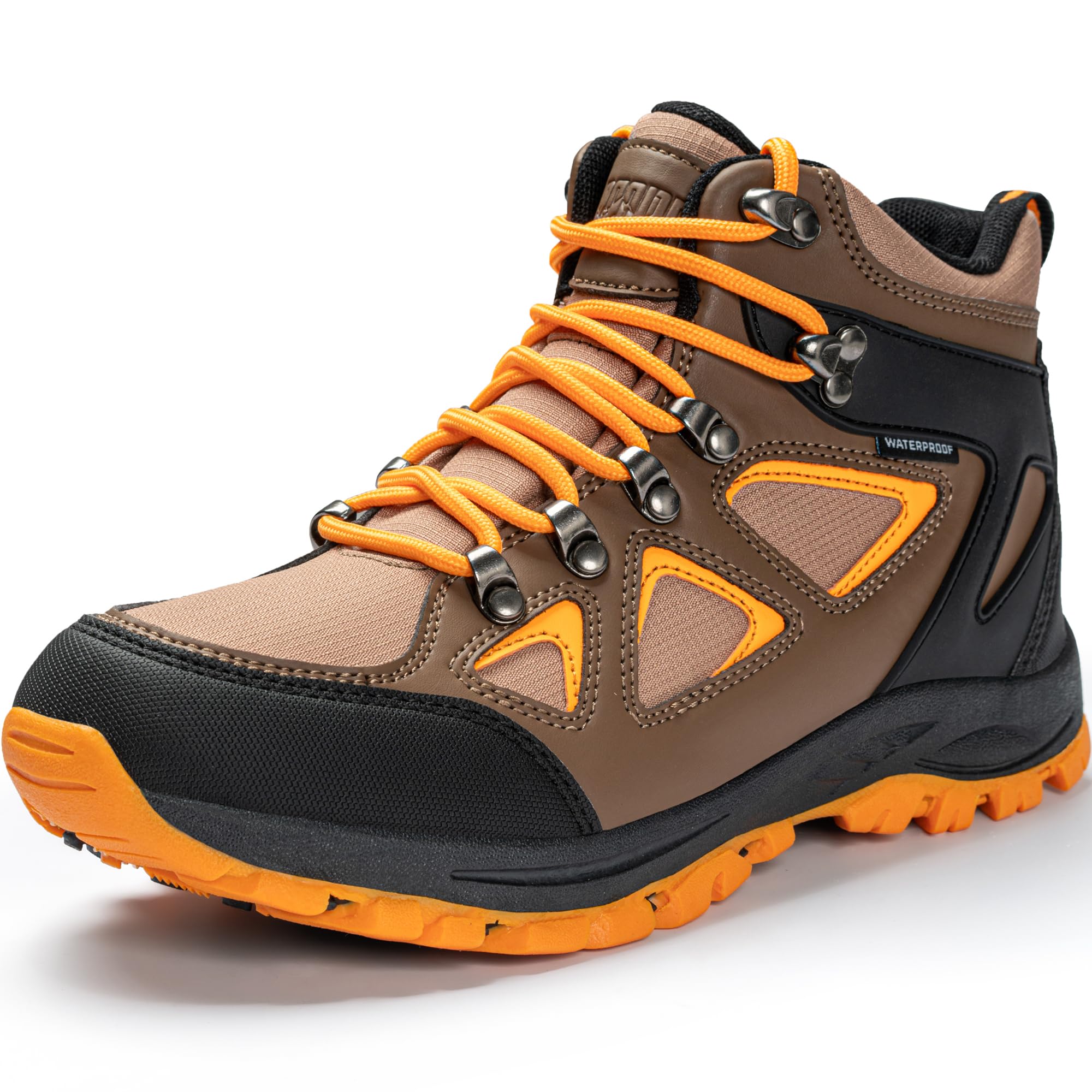 R CORD Kids Hiking Boots Waterproof Non-Slip