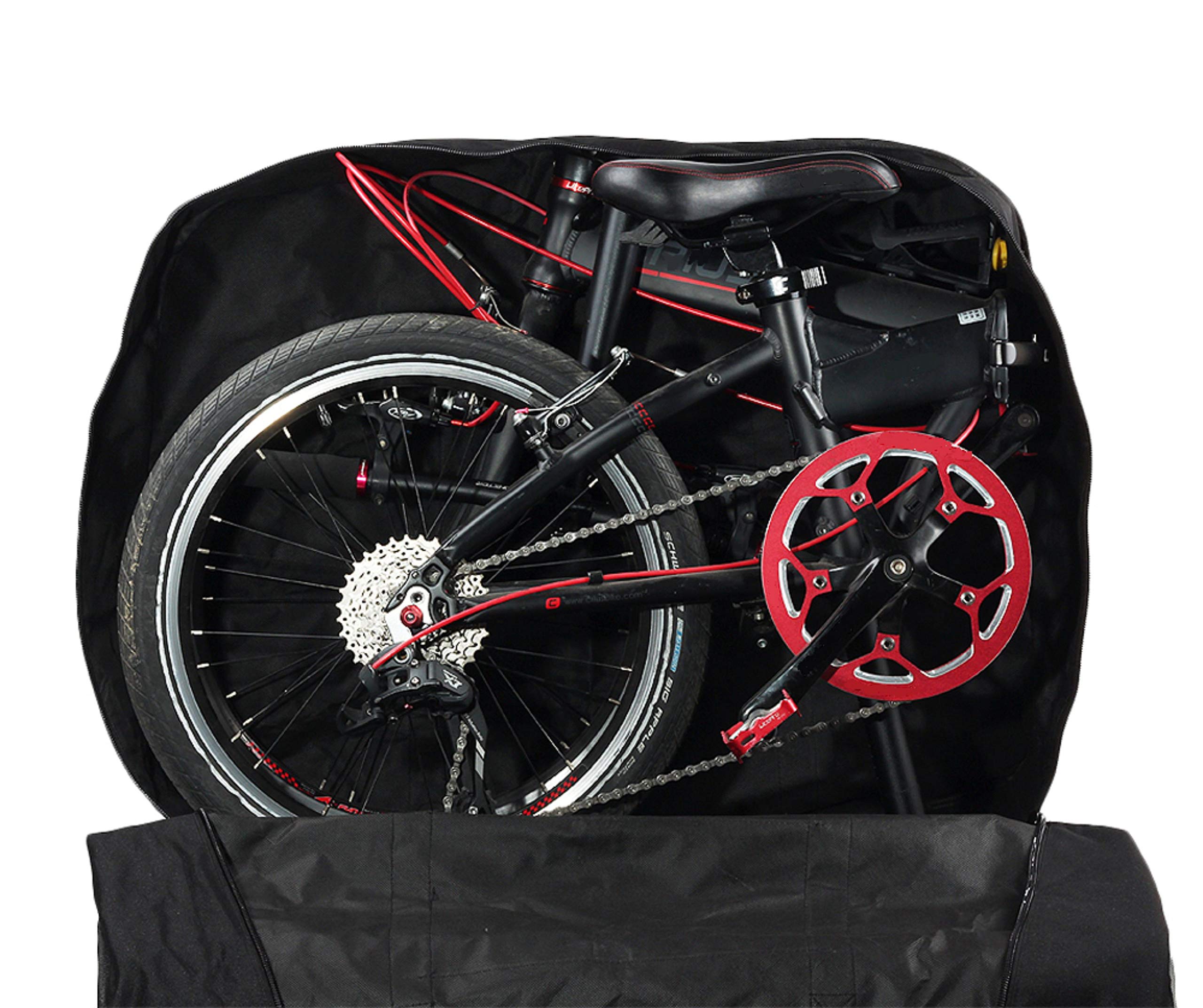 Tragetasche für 20 Zoll Falt-Räder, Klapprad, E-Bike, Sport Tasche, Transporttasche, handlich, langlebig, stabil, als Picknickunterlage einsetzbar