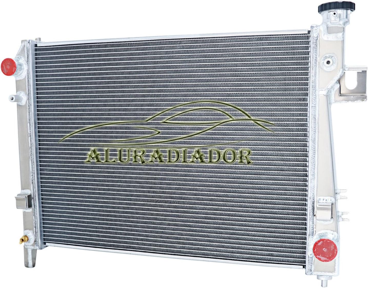 Aluminum Radiator for 2004 2005 2006 2007 2008 2009 Dodge Ram 1500 2500 3500 5.7L V8 GAS 04 05 06 07 08 09 Radiators 3 Row Core