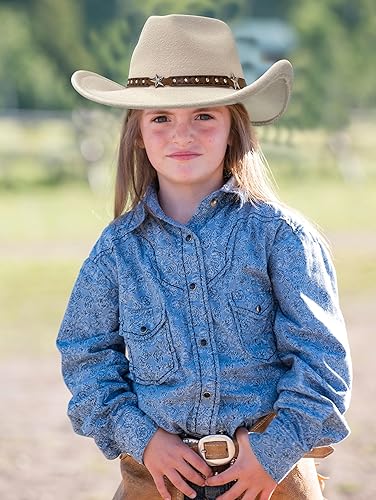 Miniatura 5 de Jastore Sombrero de vaquero para bebés y niños pequeños Sombrero de vaquera para bebés pequeños Sombrero de vaquero infantil Sombrero de vaquero