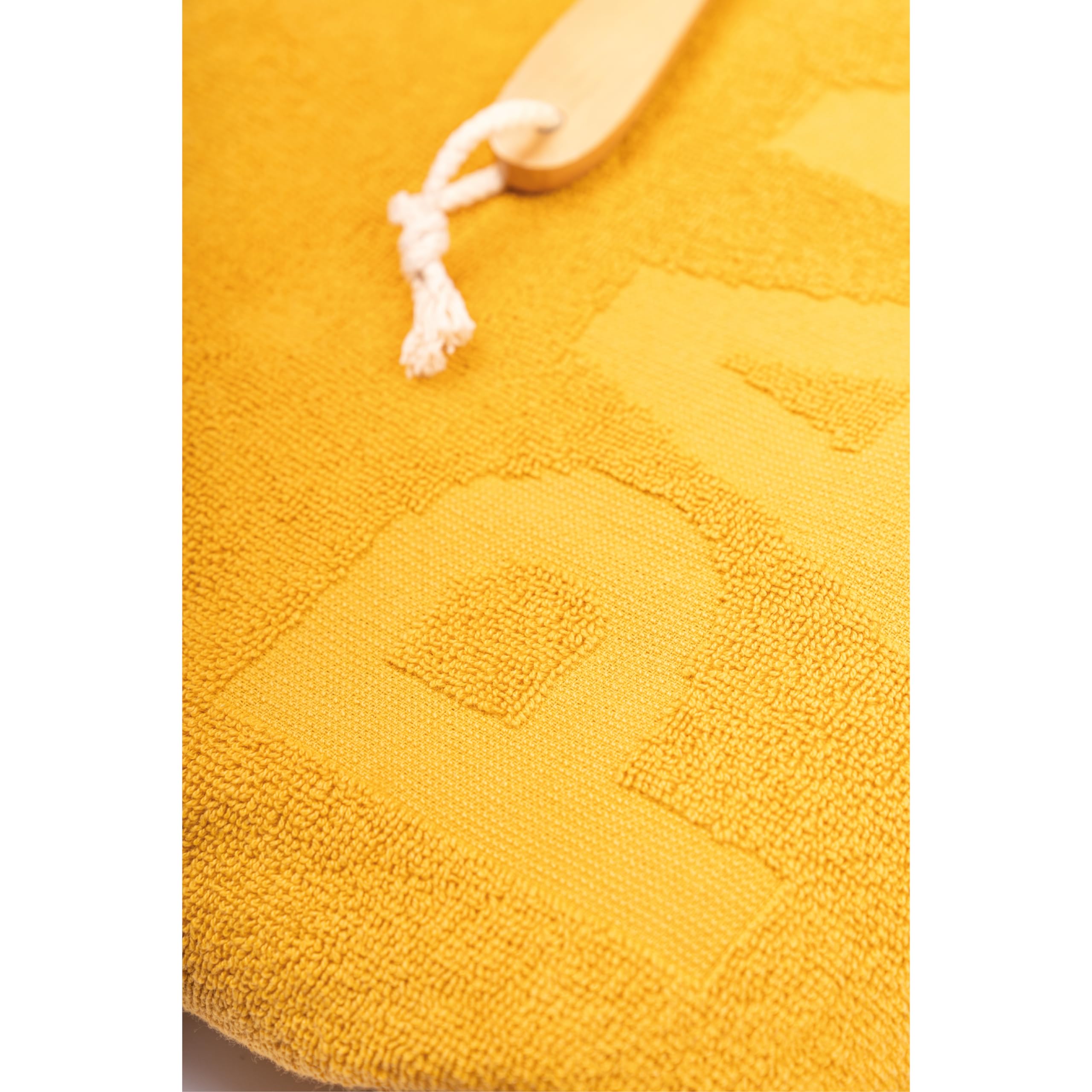 2 Teli Da Mare In Cotone 70x180 Cm - Assorbenti, Lavabili A 95°C, Design Righe Gialle/Bianche | Certificato OEKO-TEX - Foto 14