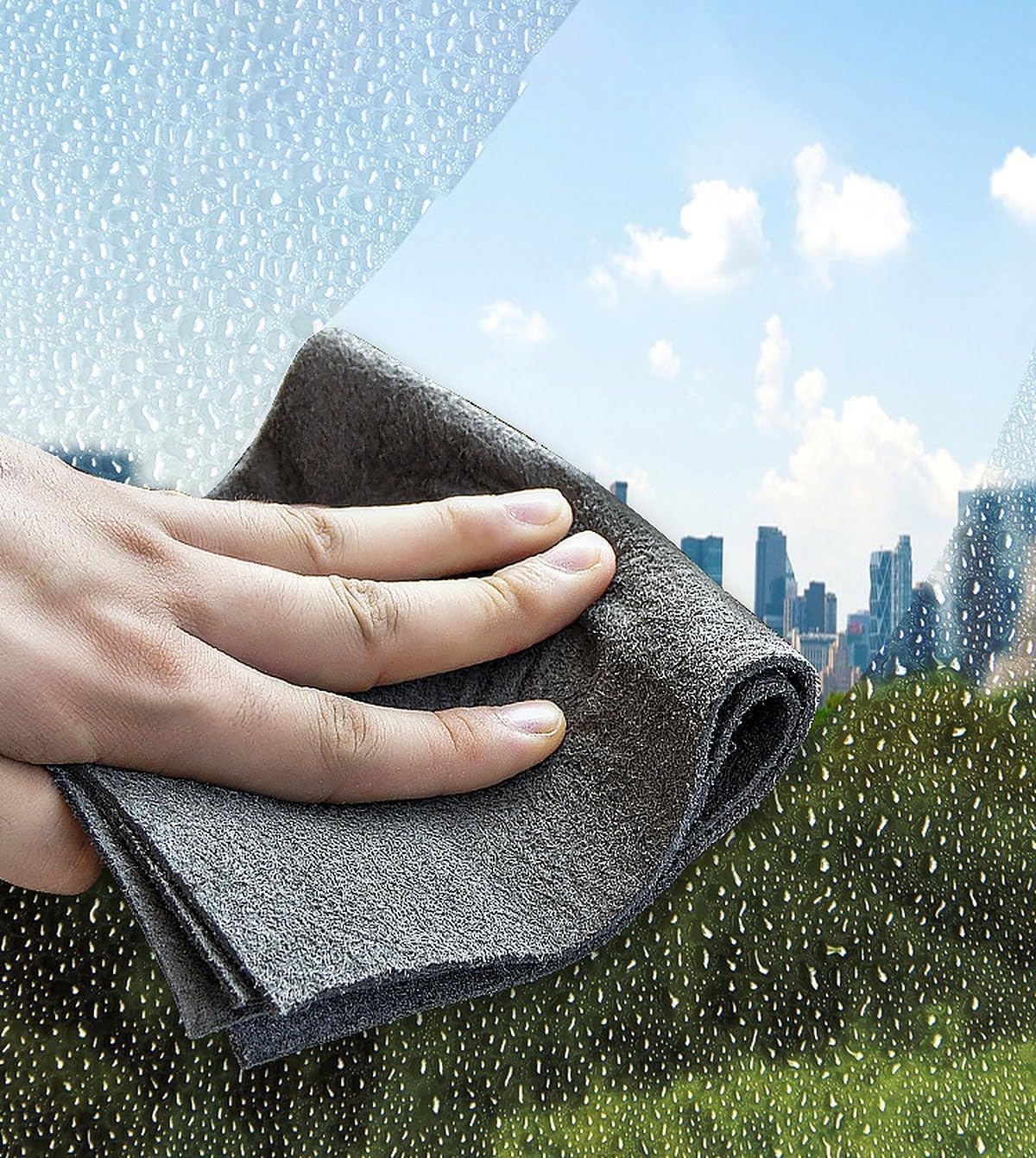 FLORISCA™ Magic Microfiber Cleaning Cloths, Multi -Purpose Magic Wash Cloth for Mirror, Effortless Glass Cleaning with Thickened Magic Microfiber Cloths,for Dusting, Windows,Kitchenware,Cars (B0CV556ZB1) Amazon Price History, Amazon Price Tracker