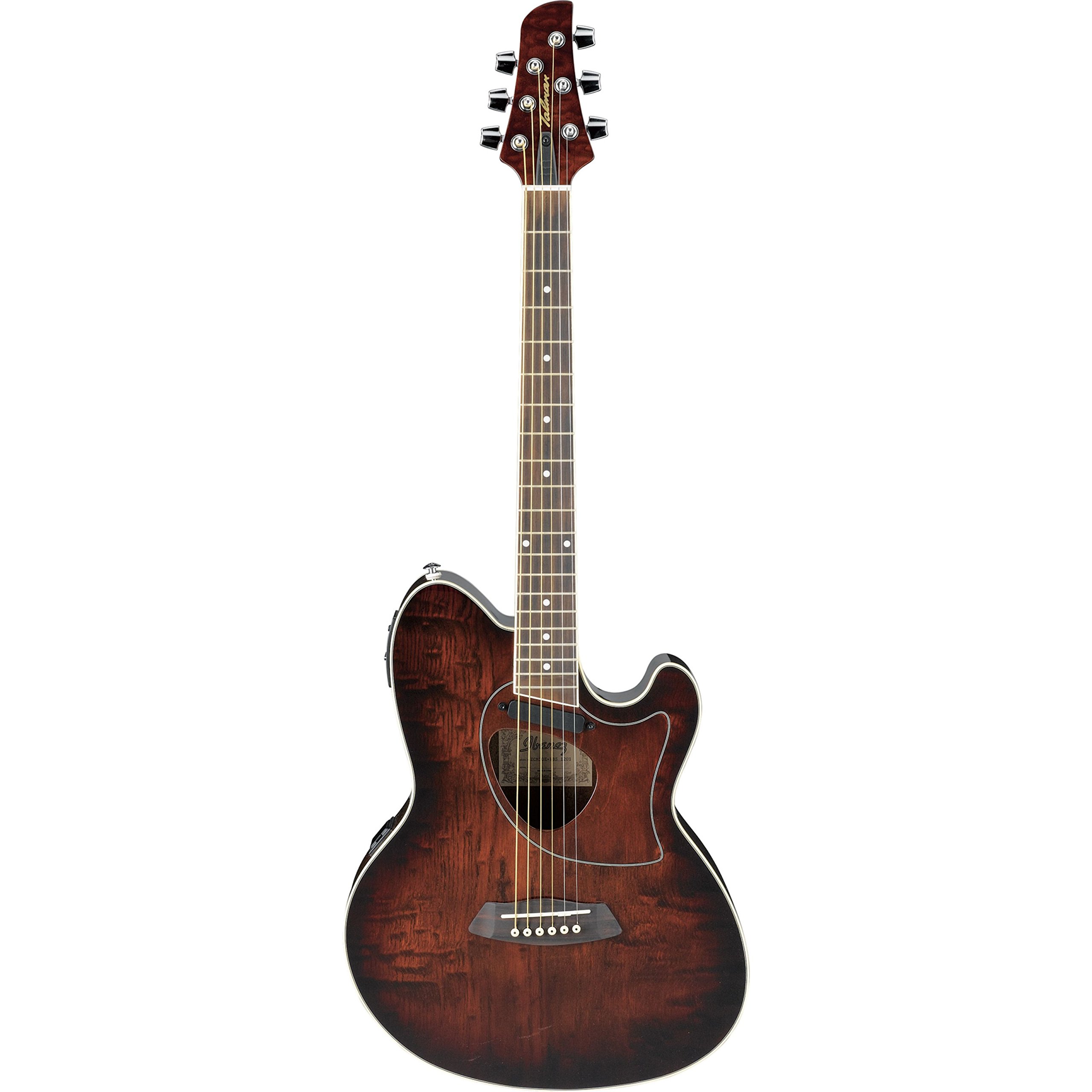 Ibanez Talman TCM50E vintage brown sunburst