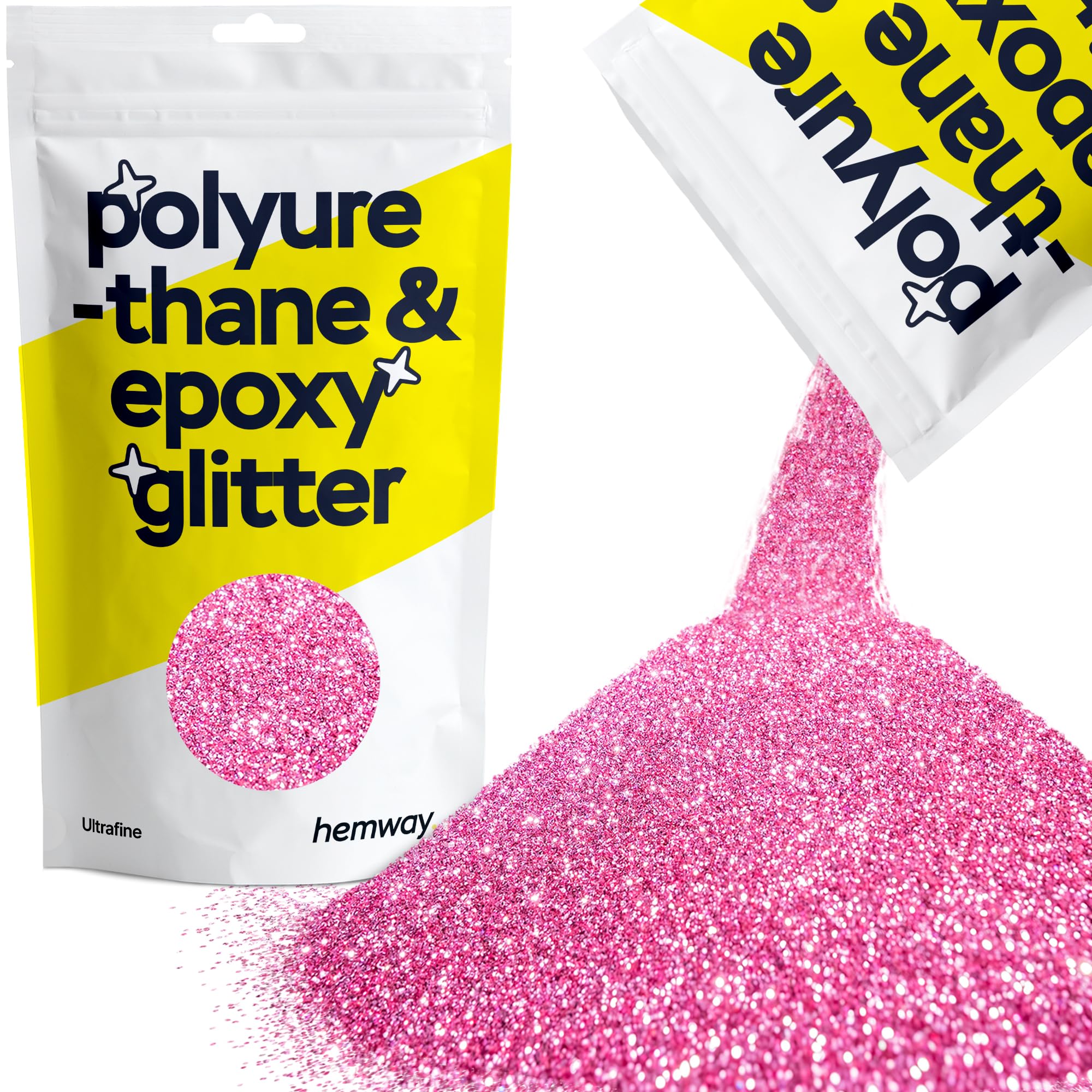 Hemway Resin Glitter Bronze Brown 100g Super Chunky | Polyurethane & Epoxy Glitter for Resin Crafts, Tumblers, Coasters, Floor & Table Art — view 50