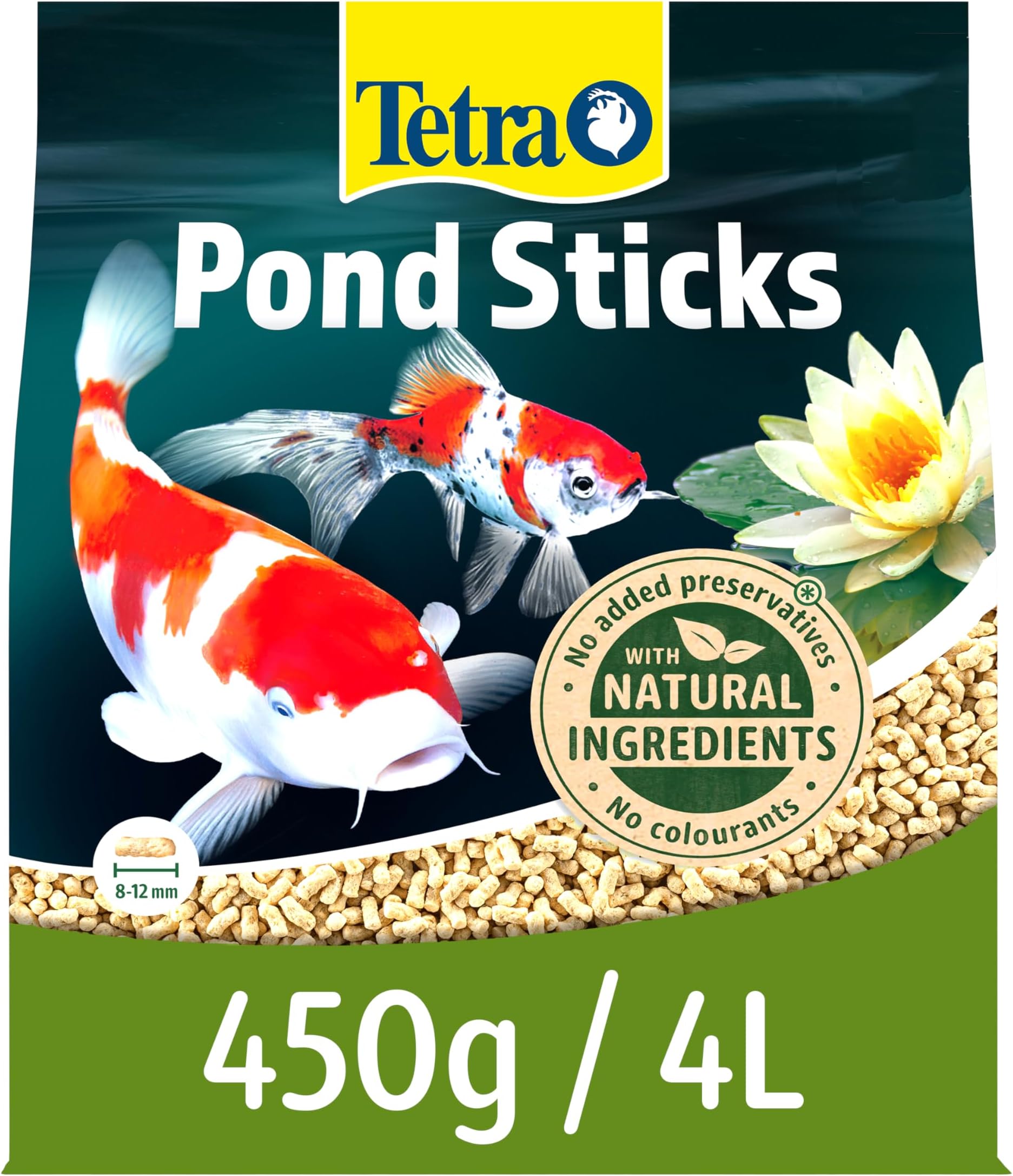 Pond Fish Food Sticks 450g - biologically balanced for pond fish