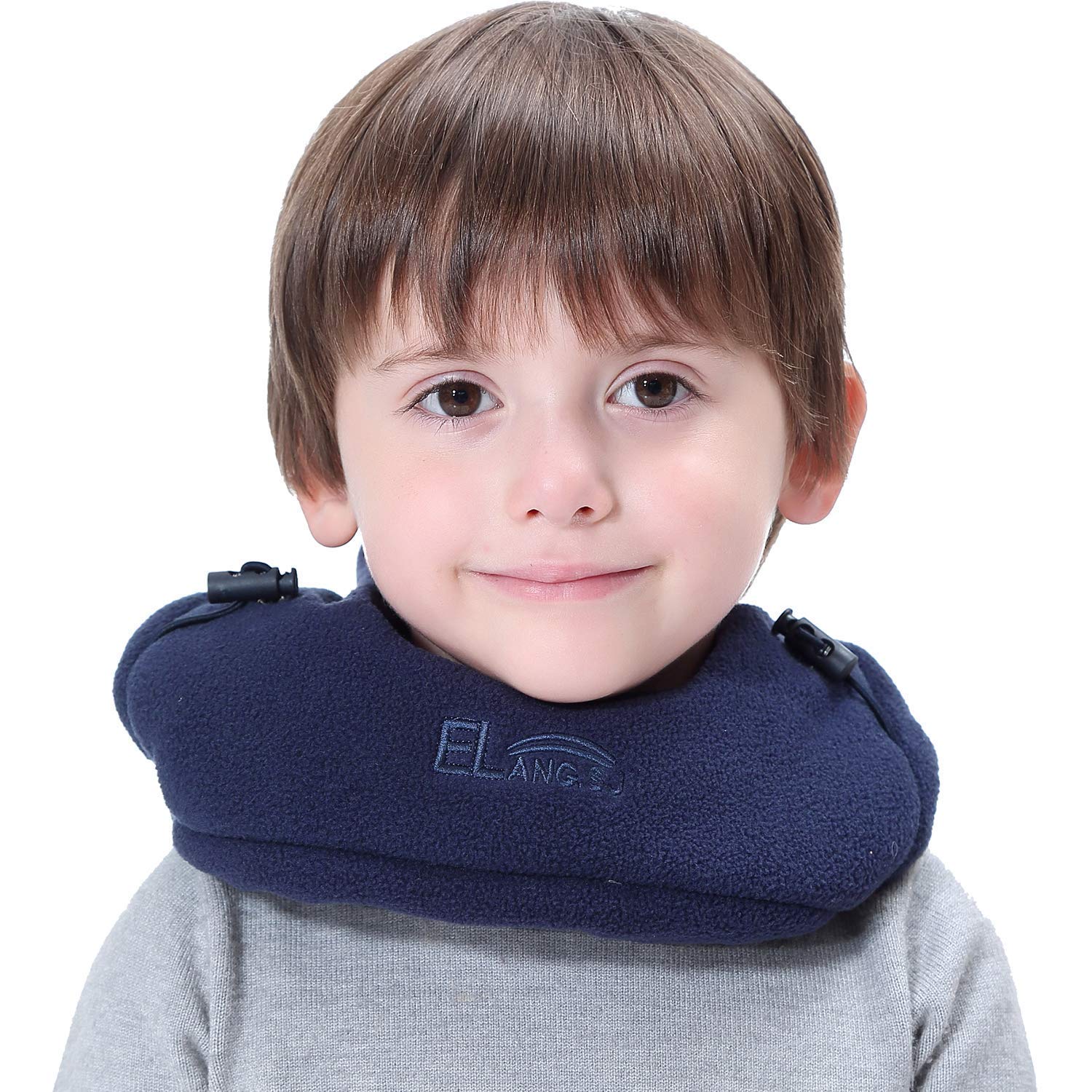 Cappello Inverno Cappelli Sciarpa Fissa per Bambini, Inverno Doppio Strato Caldo a Maglia con Sciarpa Cerchio Sci Outdoor Sport Invernale Natale Regalo