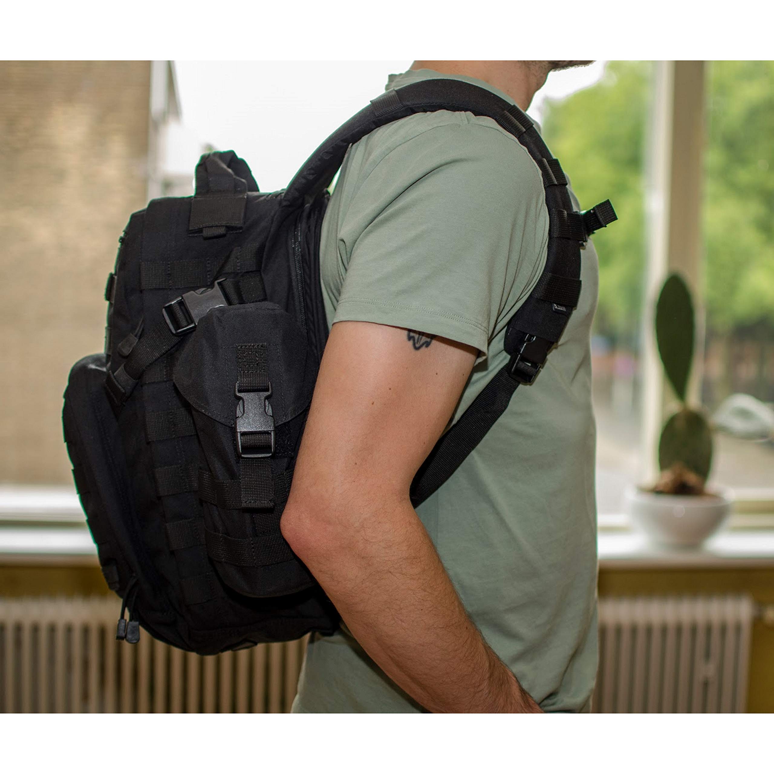 11 Tactical Unisex Molle H2o Bottle Carrier Slickstick Webbing