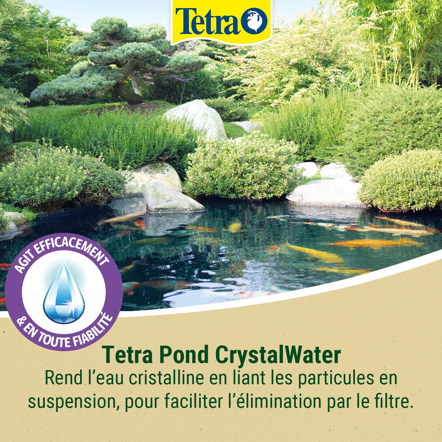 Tetra Pond CrystalWater 3L
