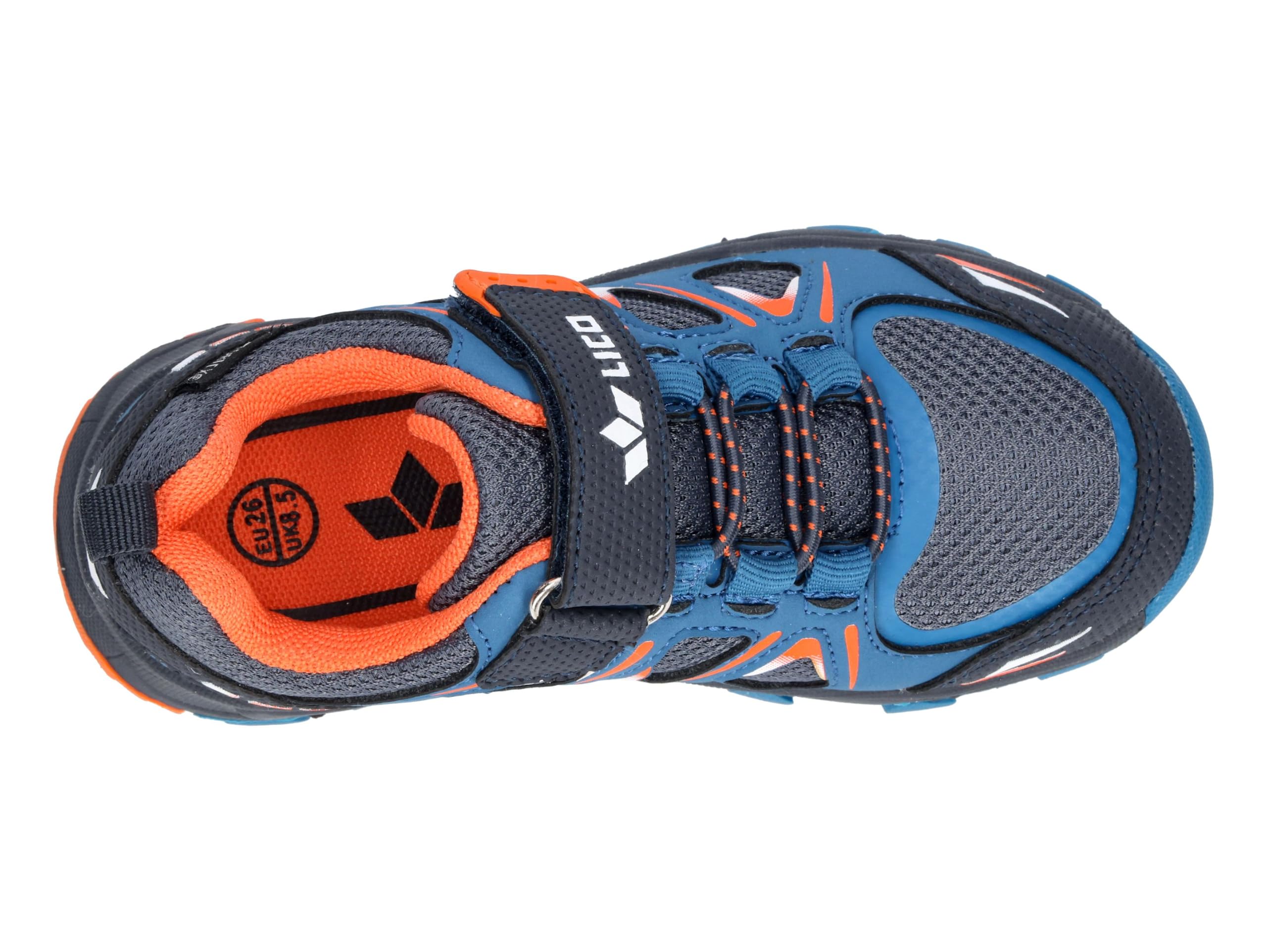 Lico Unisex Kinder Allen Vs Cross-Laufschuh, Petrol orange, 39 EU
