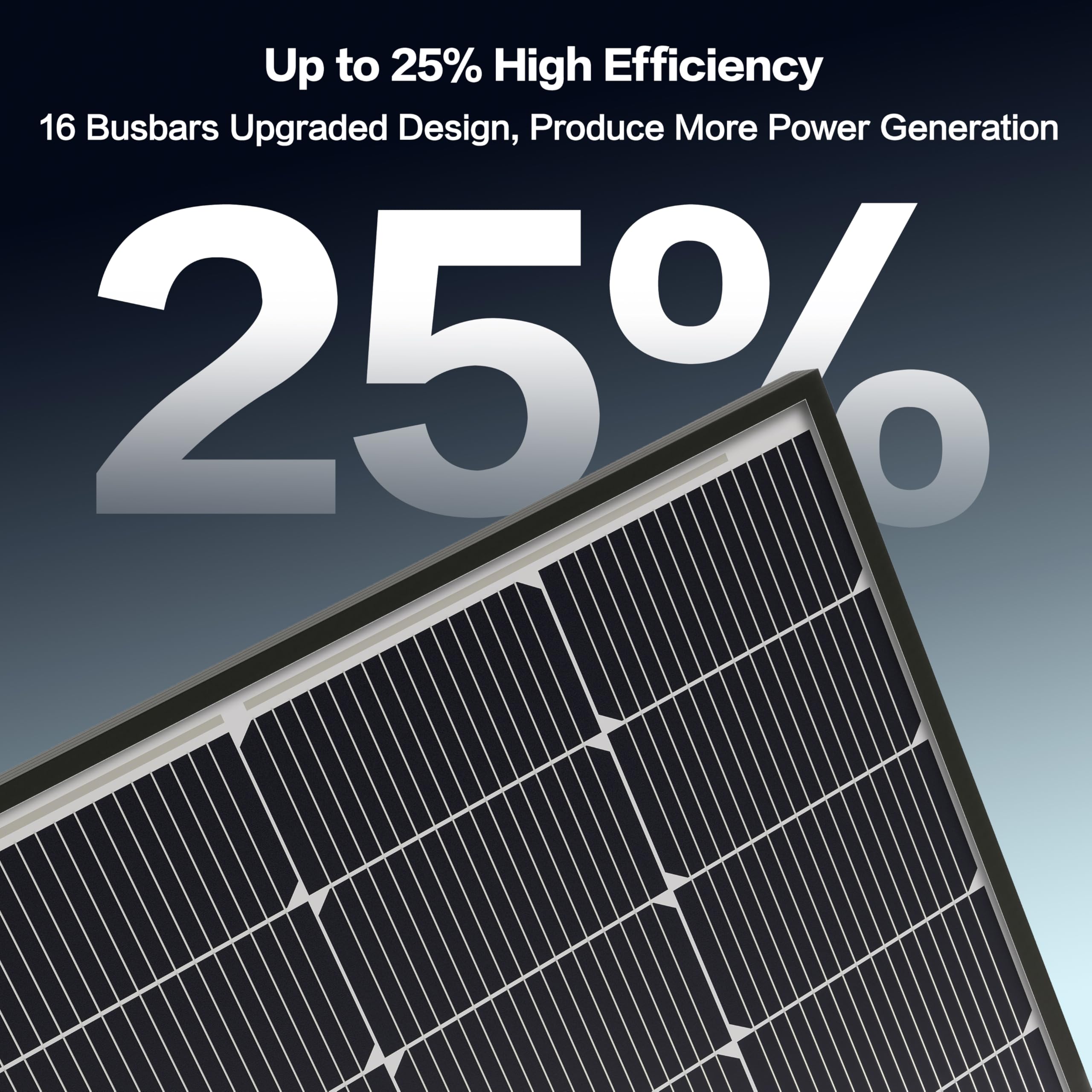 Amazon.com : Xilanseek 200W Bifacial Solar Panel, 400W N-Type 16BB