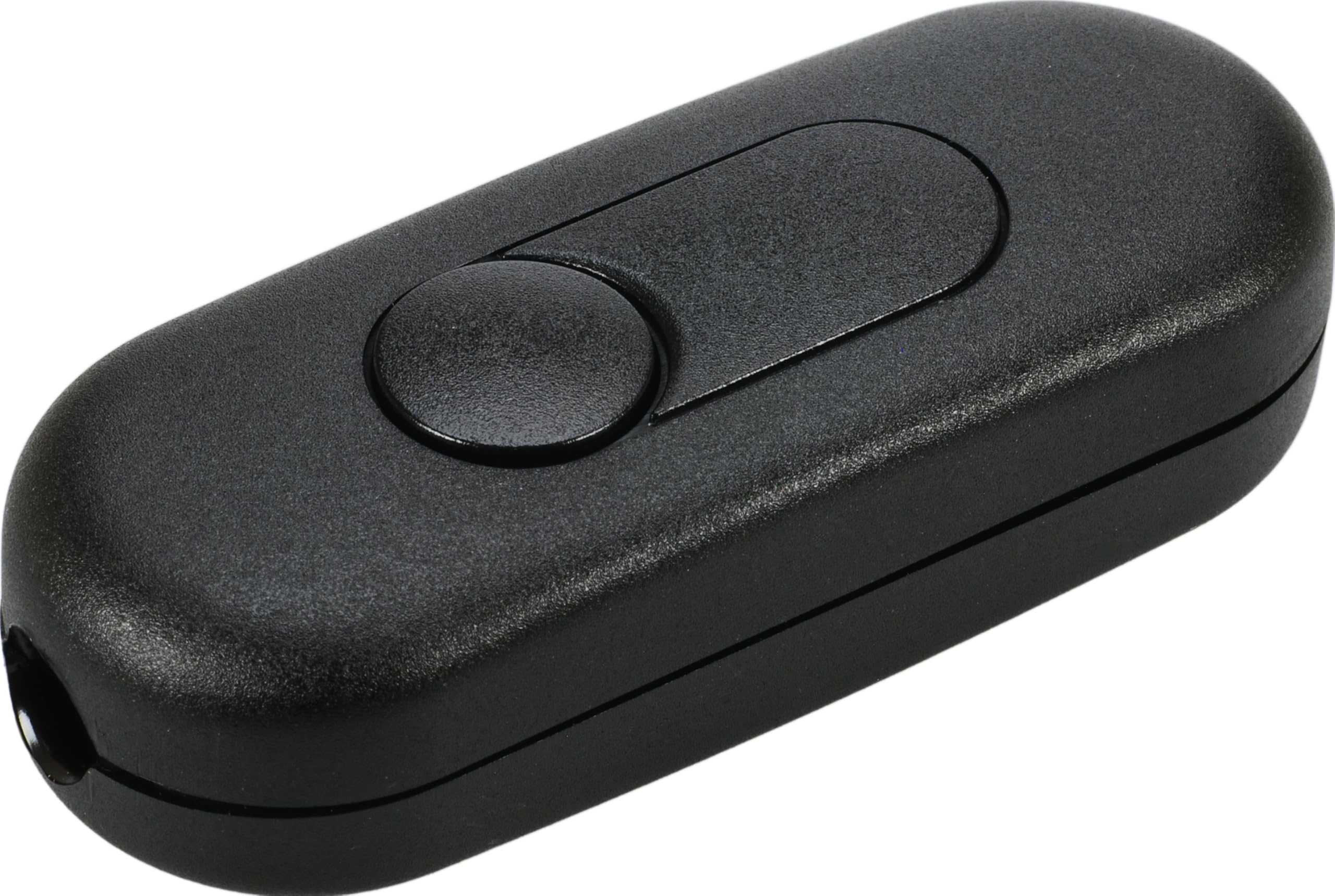 EHMANN 2920x0900 Dimmer elettronico universale a LED con cavo T29.09 nero, regolazione a taglio di fase e a taglio di fase inverso, commutabile manualmente, adatto a reti da 230V~/50Hz e 110V~/60Hz