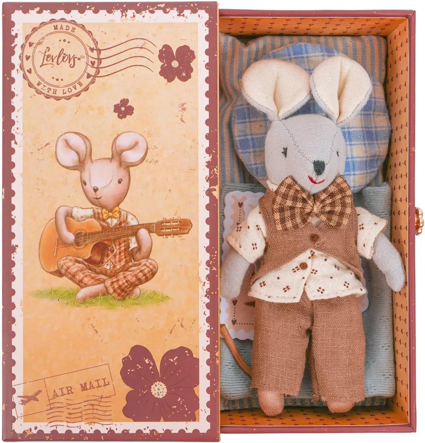 LEVLOVS Mouse Liam in Stampholder Box