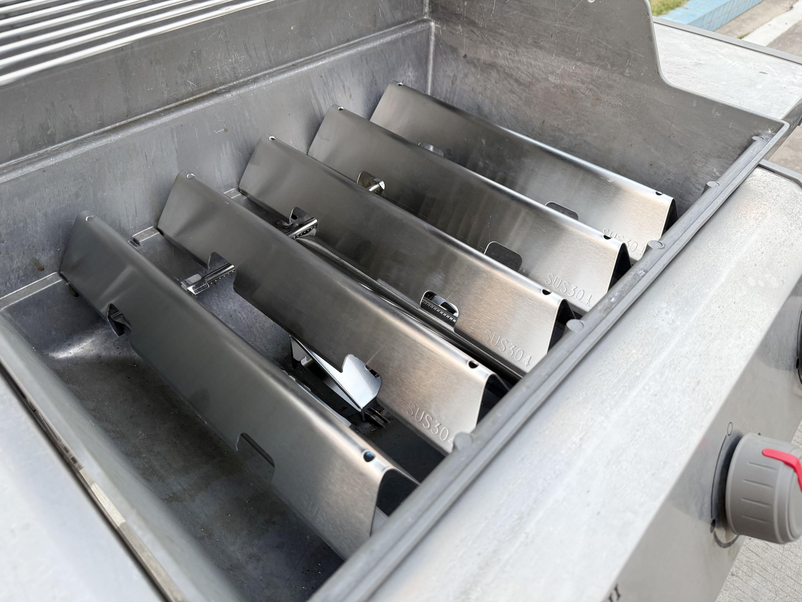 Parti di ricambio per griglia Weber Spirit 2 Parti GS4 Spirit II E310 E320 S310 S320 Parti per Weber GS4 Spirit 2 barre aromatizzanti 7636 67046 69797 68843 e deflettore di calore Weber 67060 in