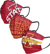 FOCO NCAA mens College Matchday Face Cover - Adult - 3 Pack