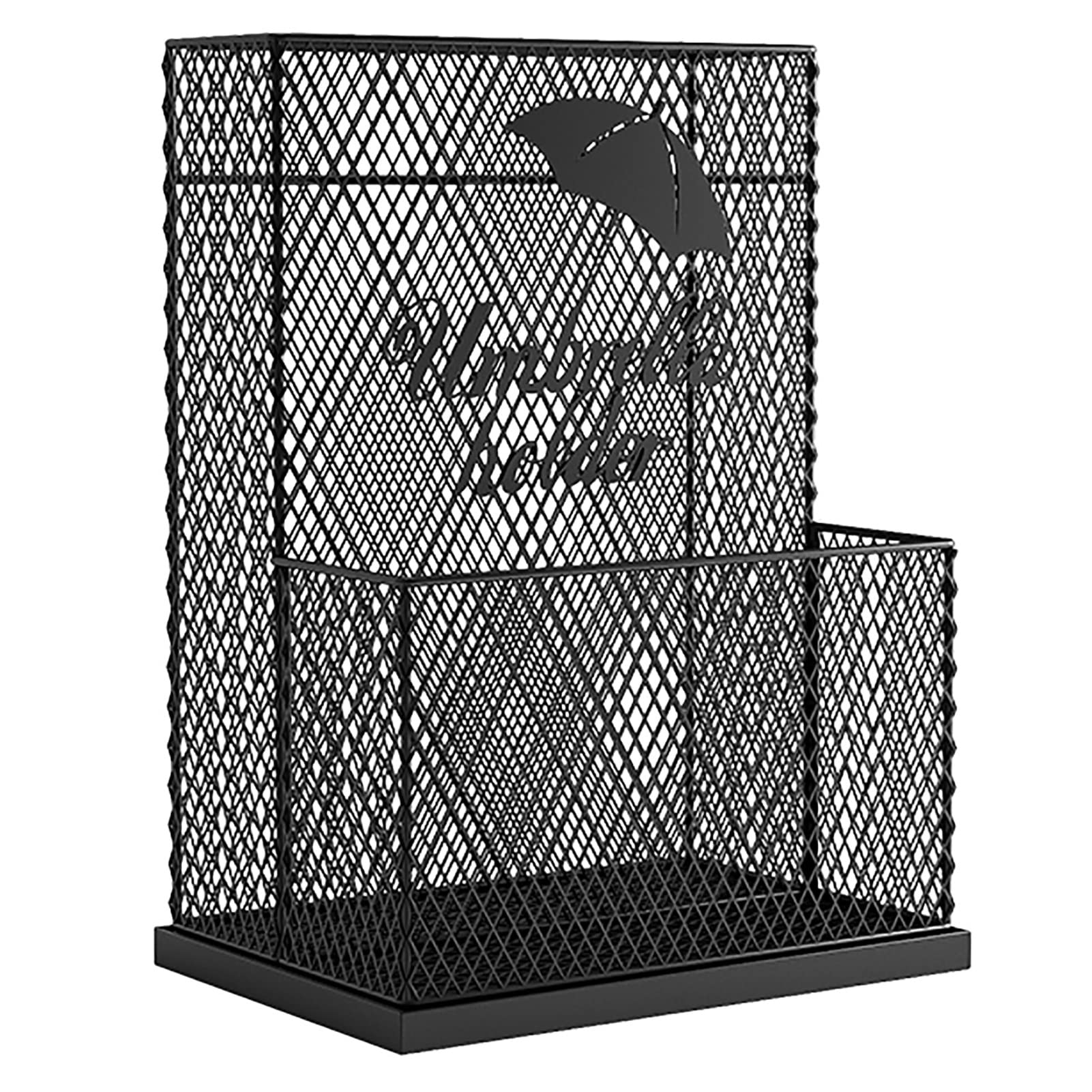 Porte-parapluies autoportant design noir pour sublimer votre couloir d'appartement