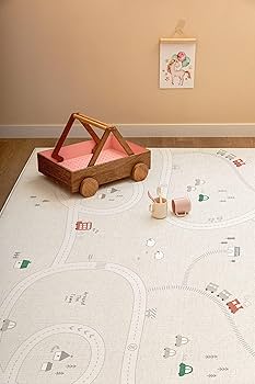 パークロン　プレイマット　Lサイズ　around town柄 パークロンプレイマットLサイズaround town柄