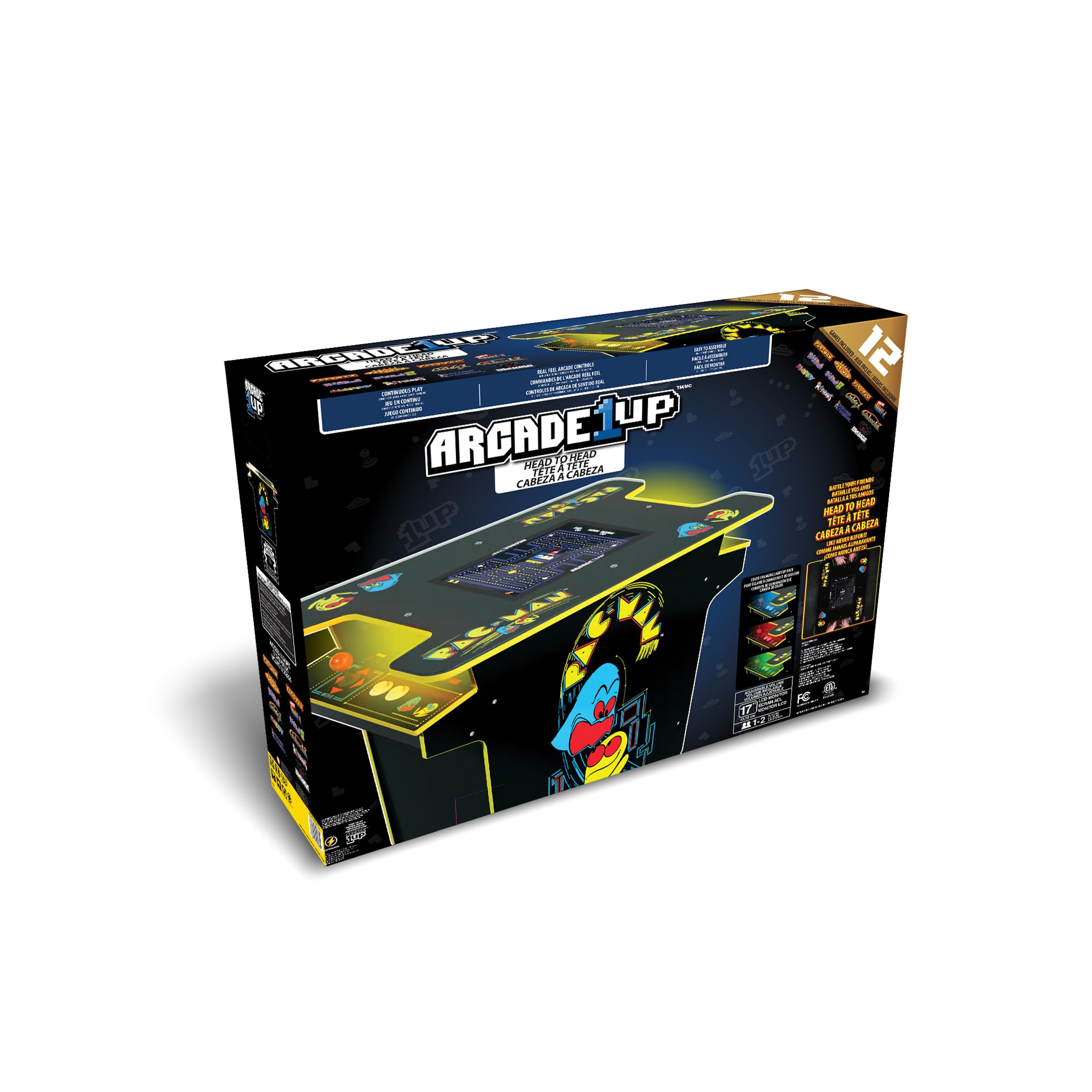 ARCADE 1 Up Pac-Man Head-to-Head Table