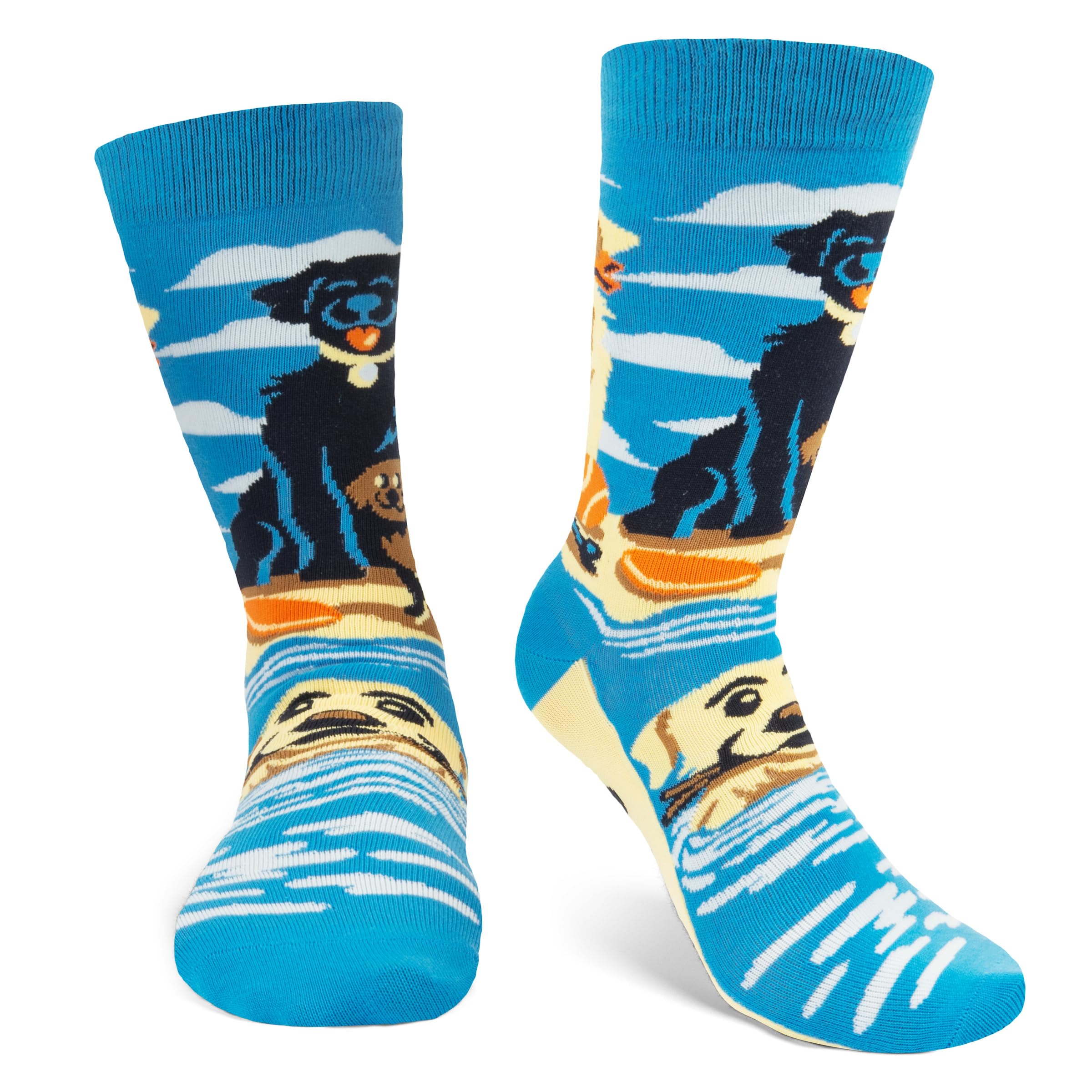 Lavley Dog Owner Socks - Funny Pet Gift Socks for Dog Moms and Dads - Great Gift for Dog Lovers, Birthdays, Daily Wear