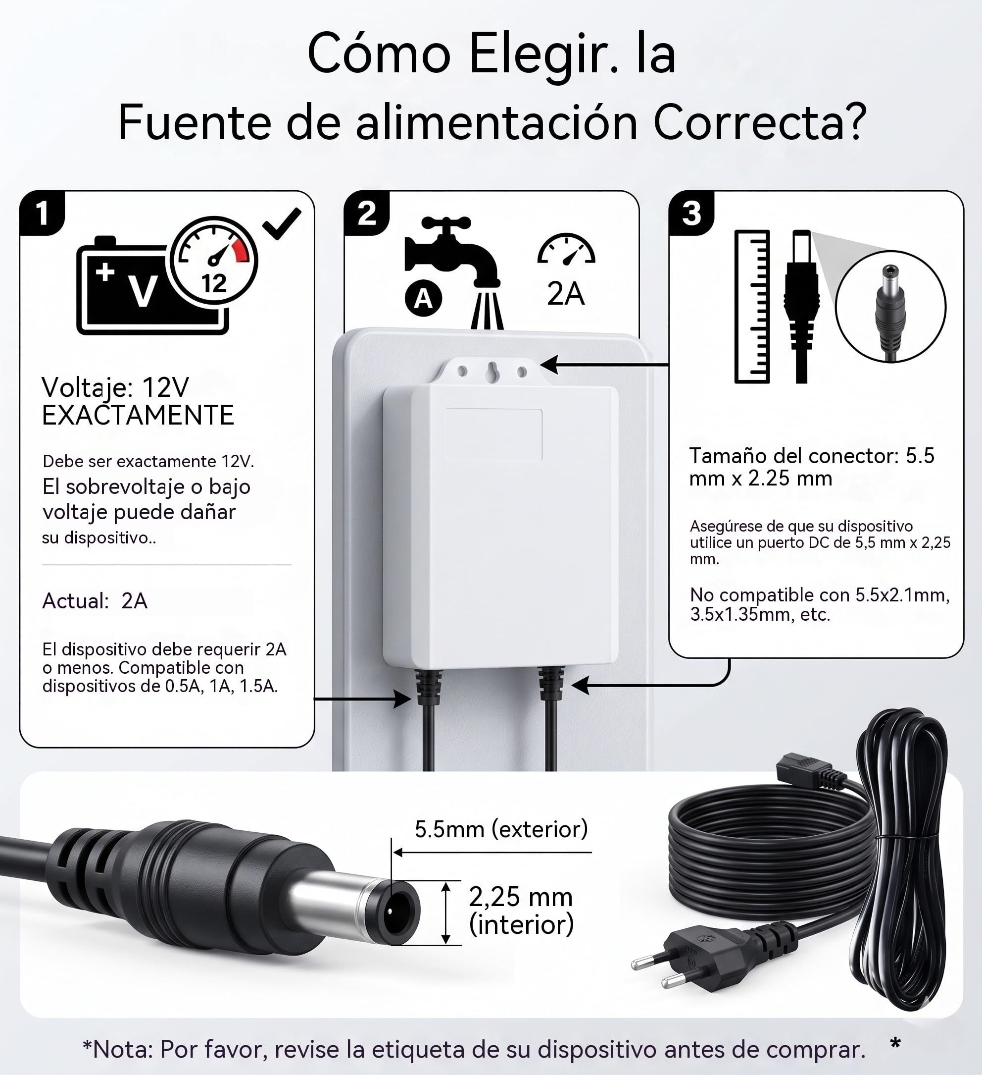 Mini UPS 12V para Router WiFi y Módem Fibra,Sistema de Alimentación Ininterrumpida 3600mAh con Batería Integrada,Batería de Respaldo para Cámara de Seguridad,Switch y Sistema de Alarma,UPS DC 12V 2A