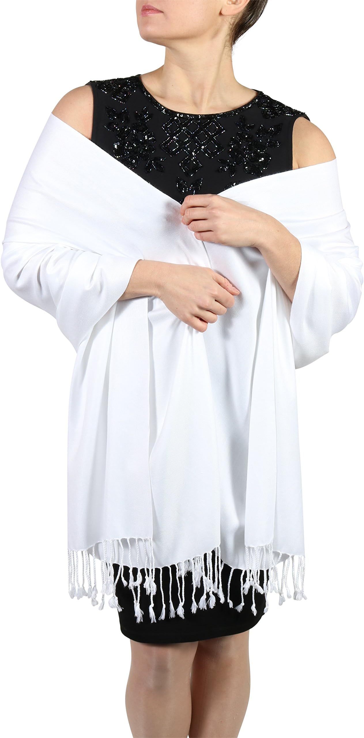 Pashmina Shawls and Wraps for Ladies - Perfect Evening & Wedding Accessory for Women