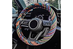 Boho Steering Wheel Cover for Women, Hippie Steering Wheel Cover