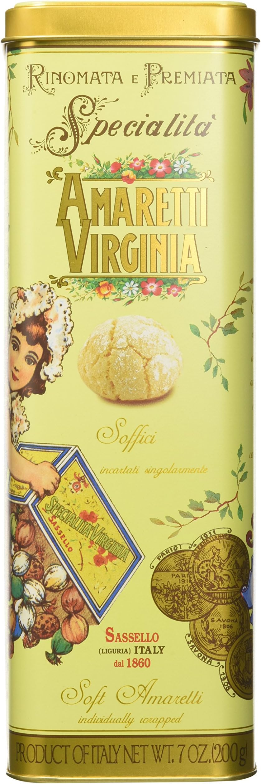 Soft Amaretti tin 200 gr
