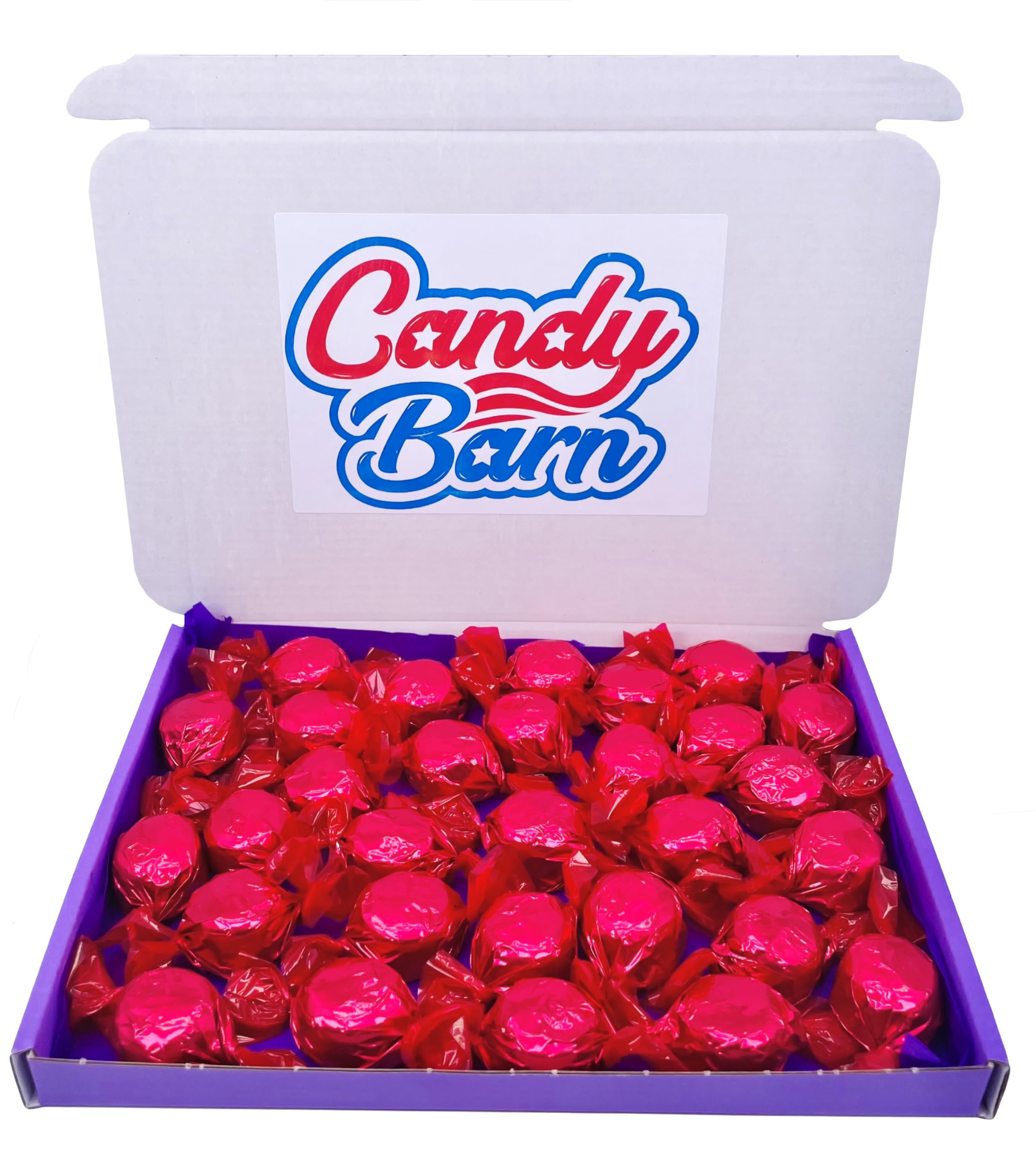 JamesonsRaspberry & Coconut Ruffles Individually Wrapped Sweets 30 Piece Gift Box Dark Chocolate Hamper Box