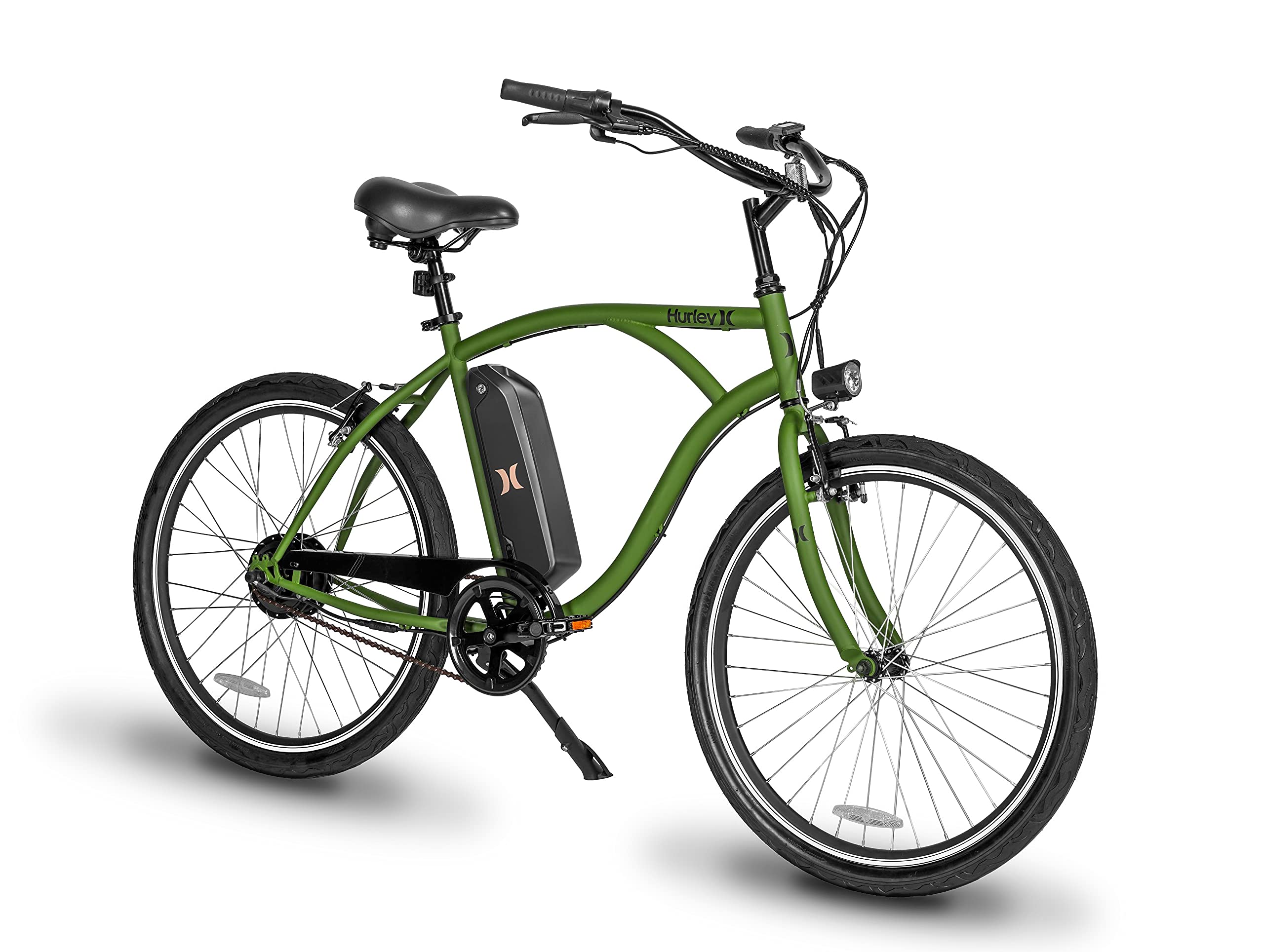 Hurley Cruiser-Bicycles Layback Electric Single Speed E-Bike
