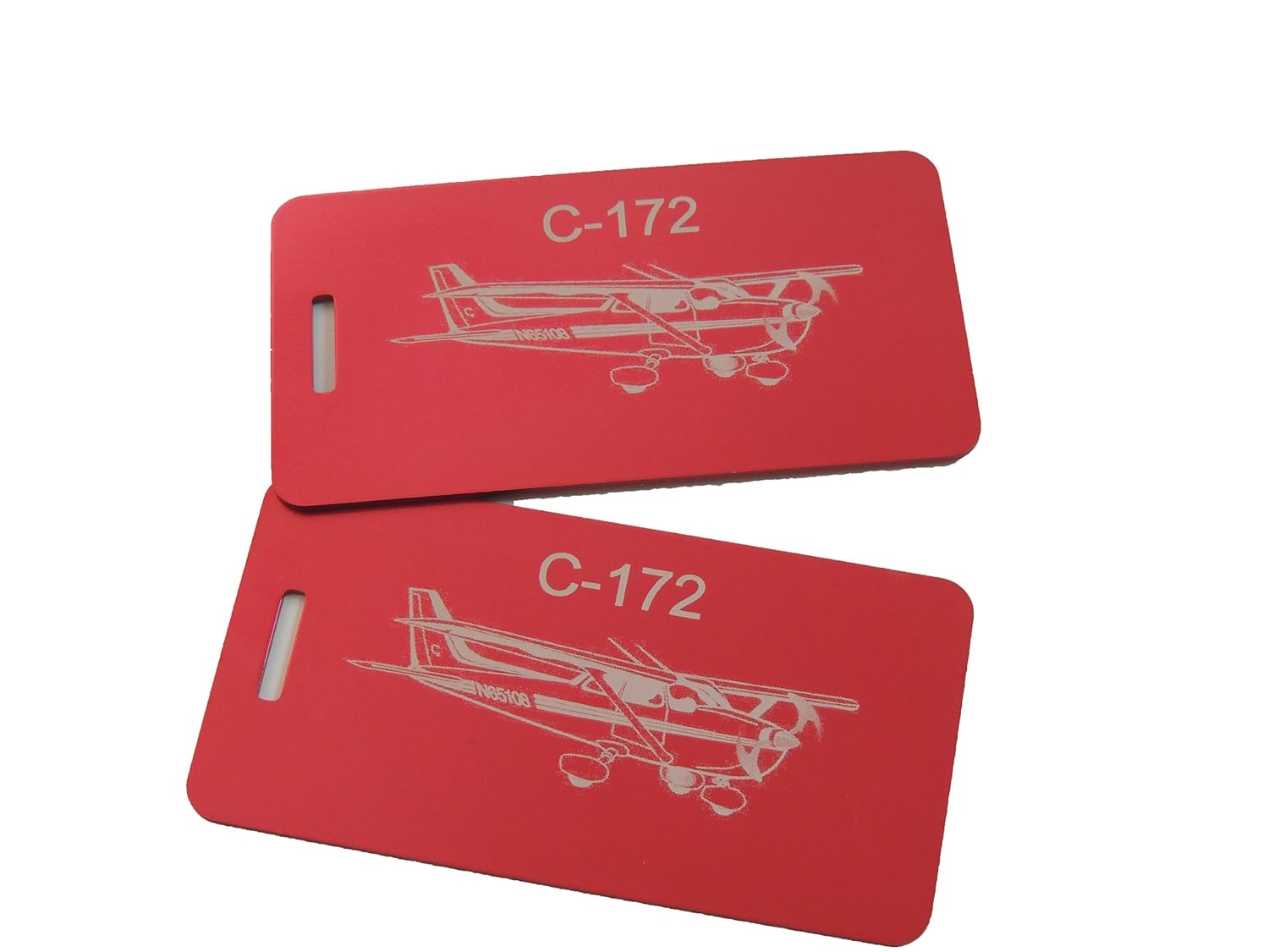 Cesnna 172, Pilot Headset Bag Tag, Cessna 172 Skyhawk with Amazon.in